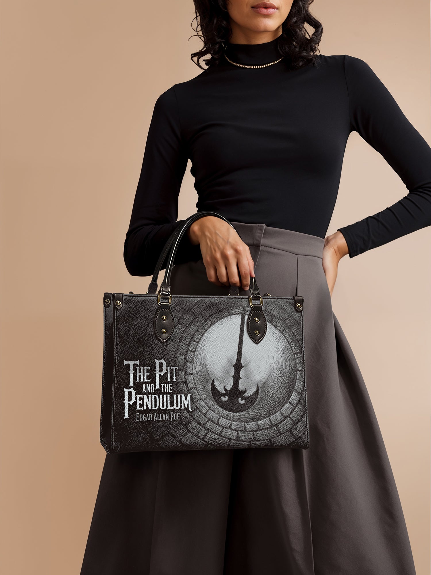 "The Pit And The Pendulum" Leather Handbag Deal