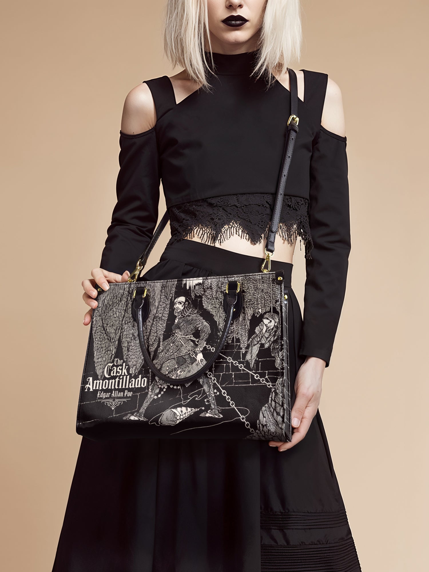 "The Cask Of Amontillado" Leather Handbag Deal