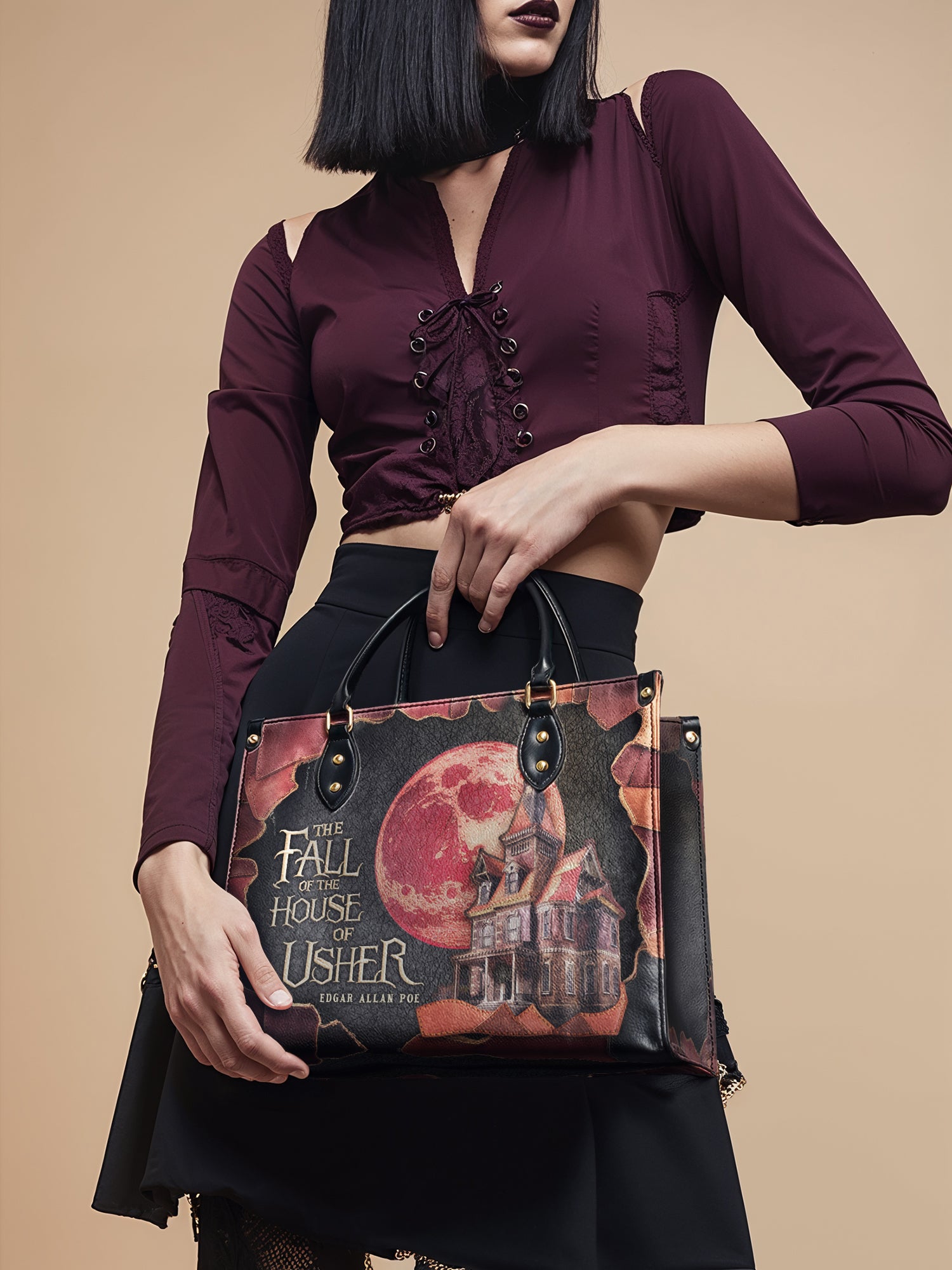 "The Fall Of The House Of Usher" Leather Handbag Deal