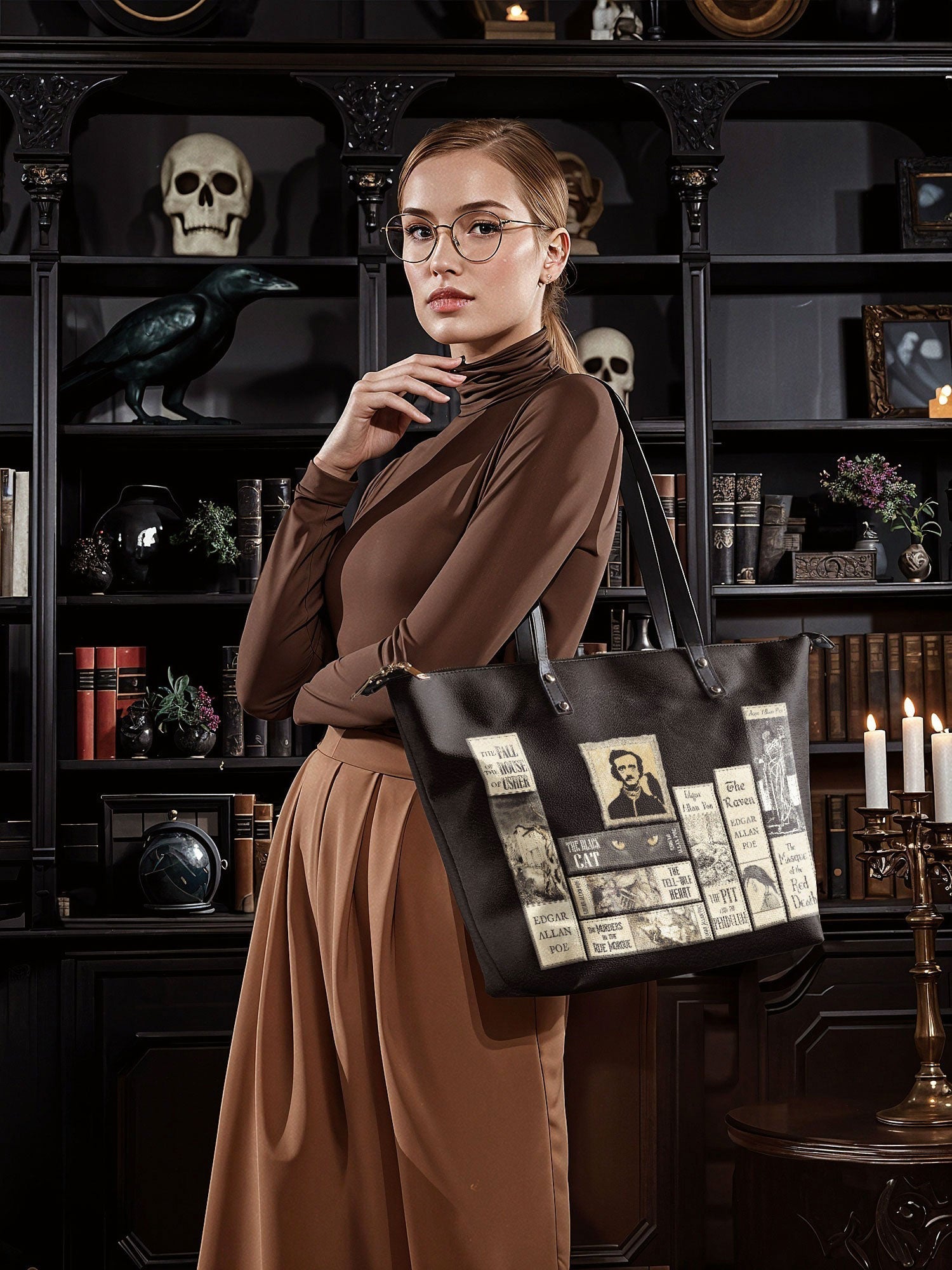 "Poe's Library" Ashen Black The Essentials Duo Bundle