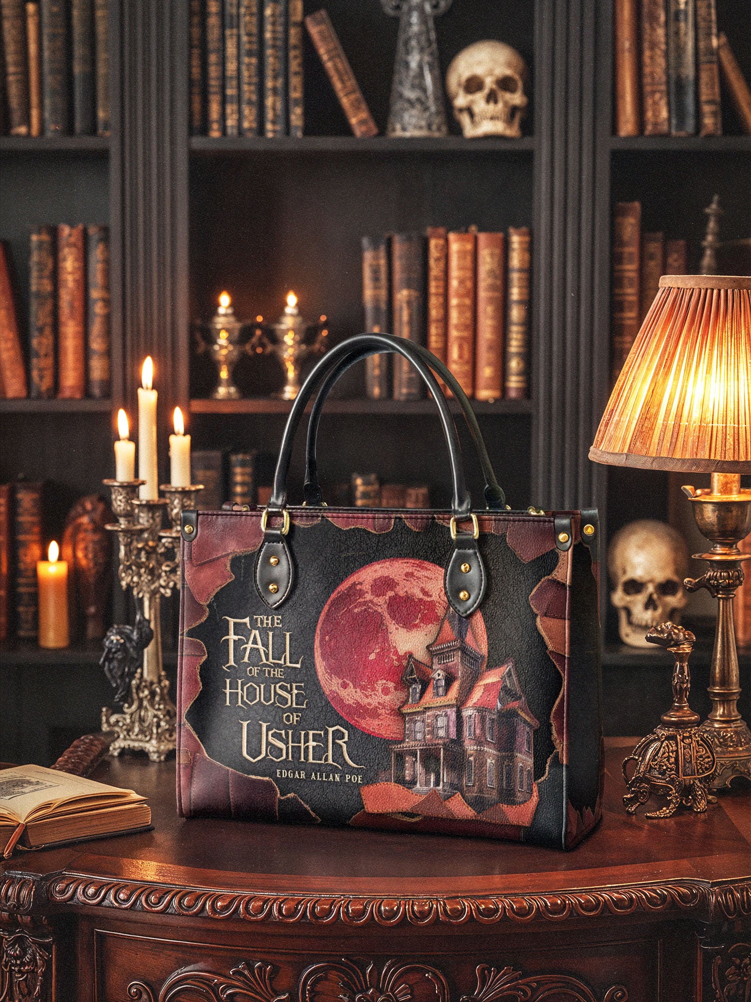 "The Fall Of The House Of Usher" Leather Handbag Deal