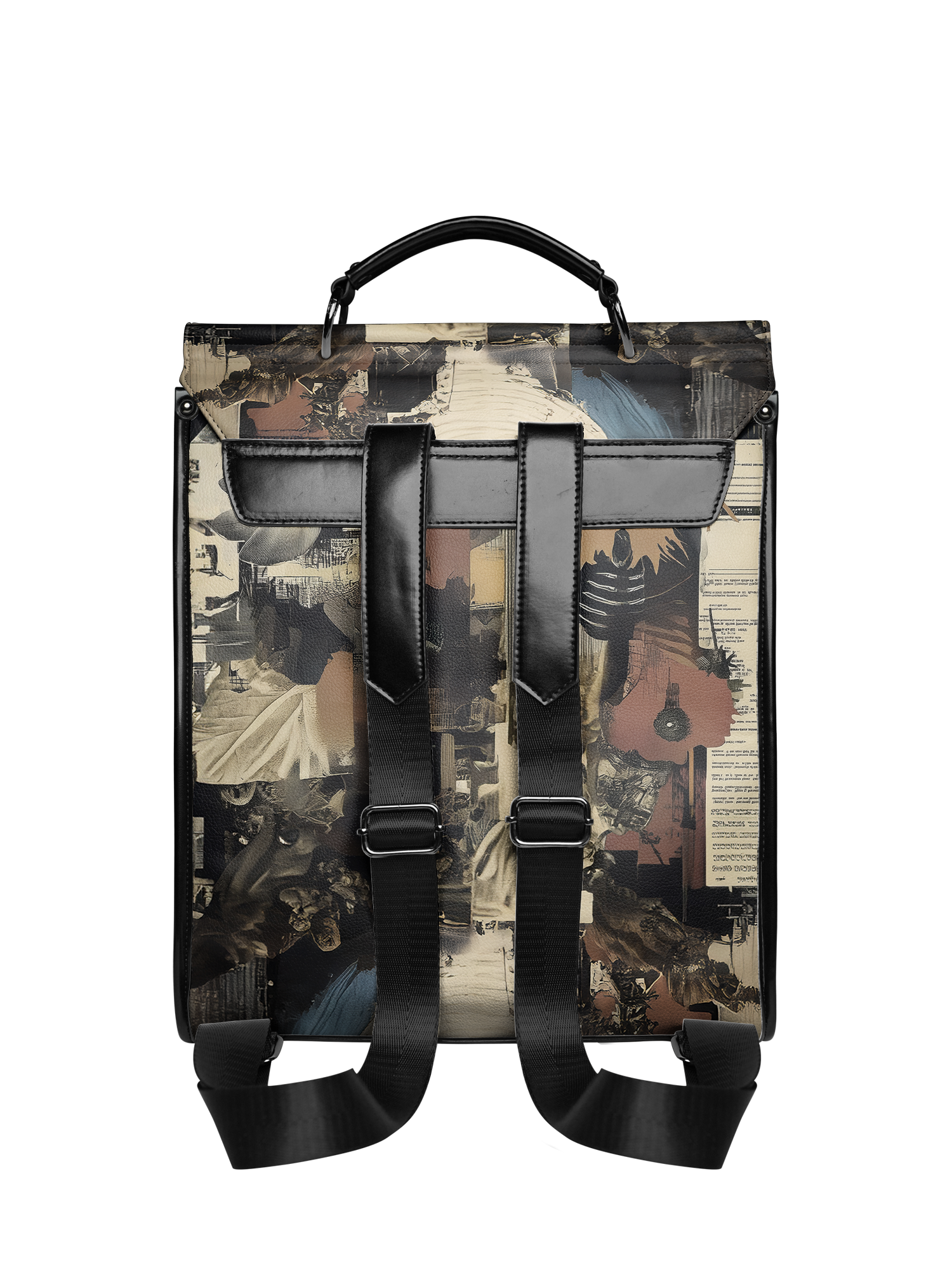 "Frankenstein" Old Parchment Leather Backpack