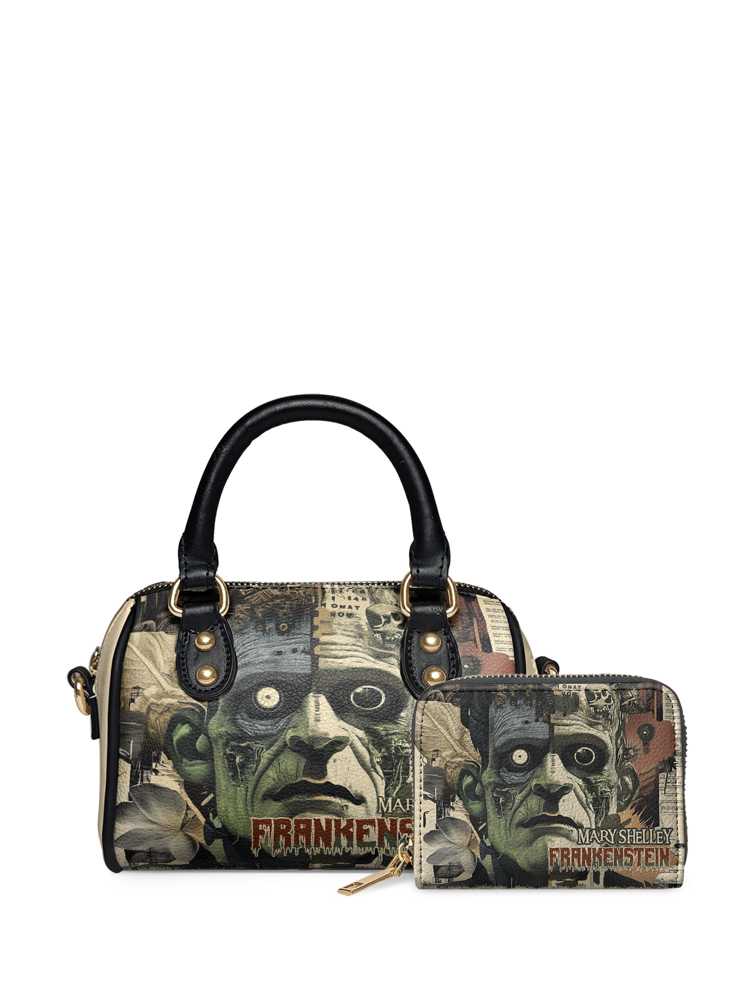 "Frankenstein" Old Parchment Mini Satchel Deal