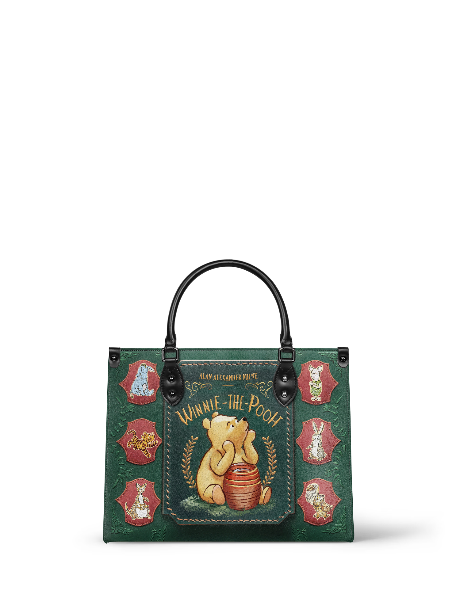 "Hundred Acre Dream" - Black Interior - Leather Handbag