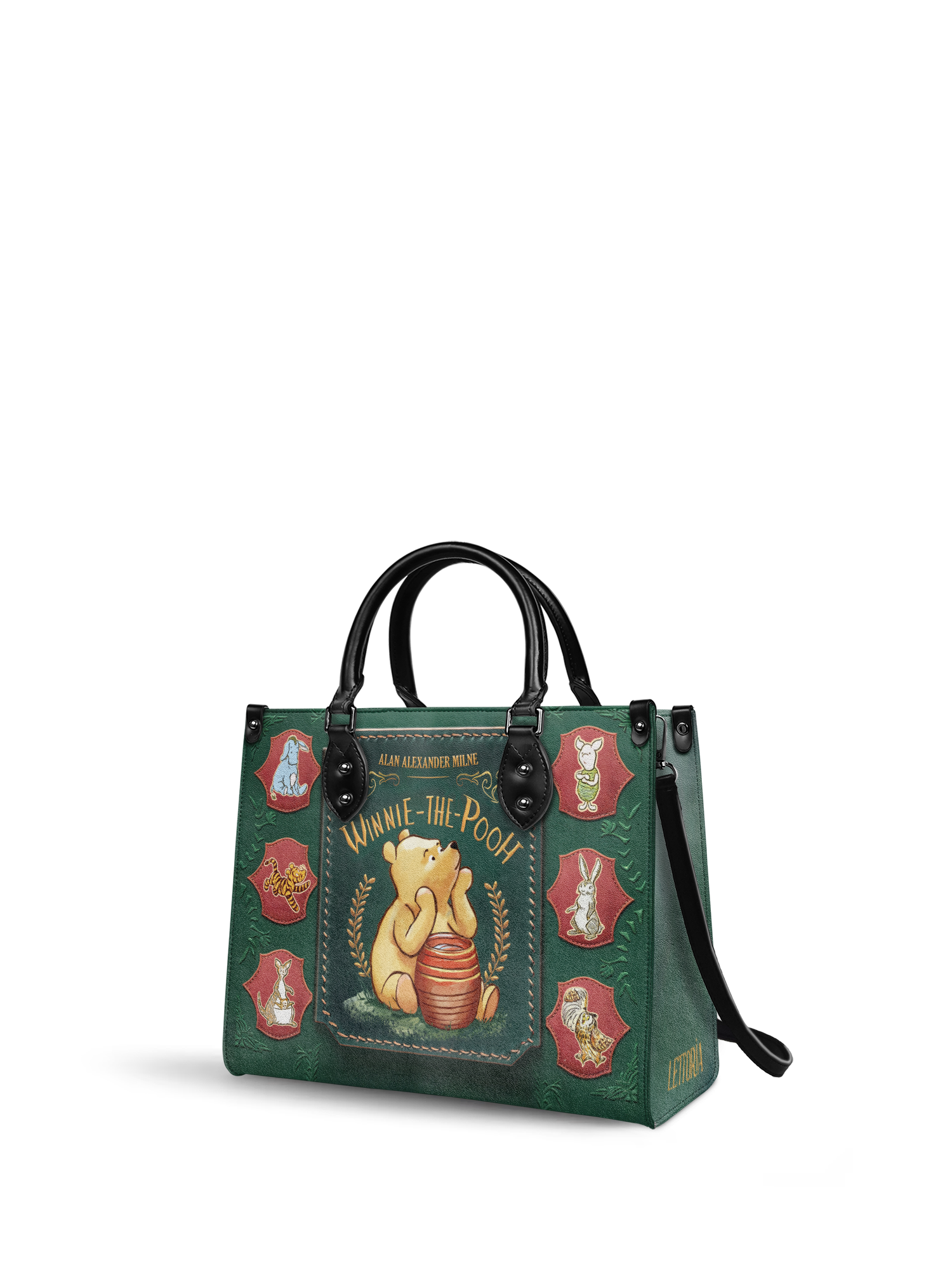 "Hundred Acre Dream" - Black Interior - Leather Handbag
