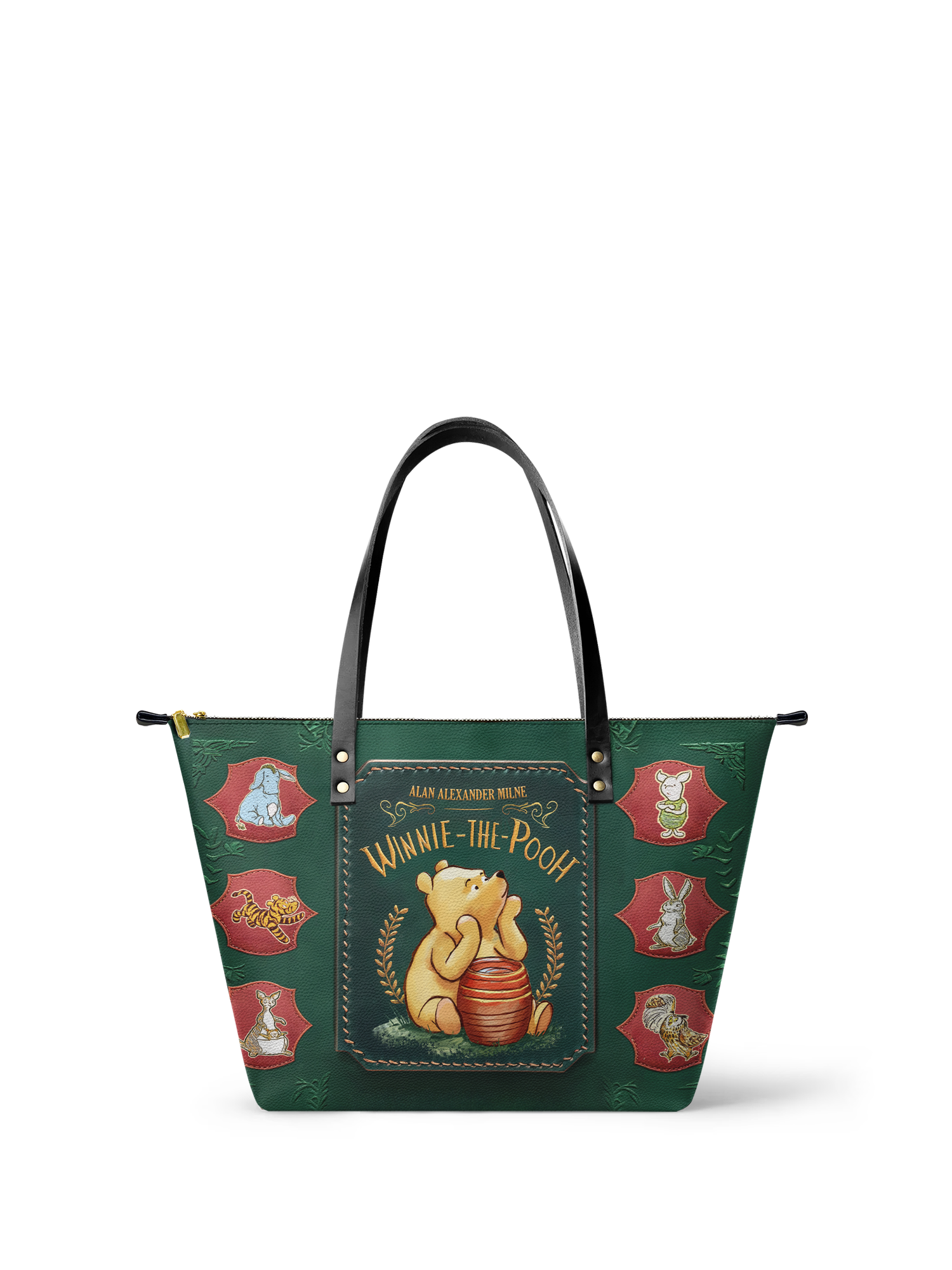 "Hundred Acre Dream" Leather Tote Bag