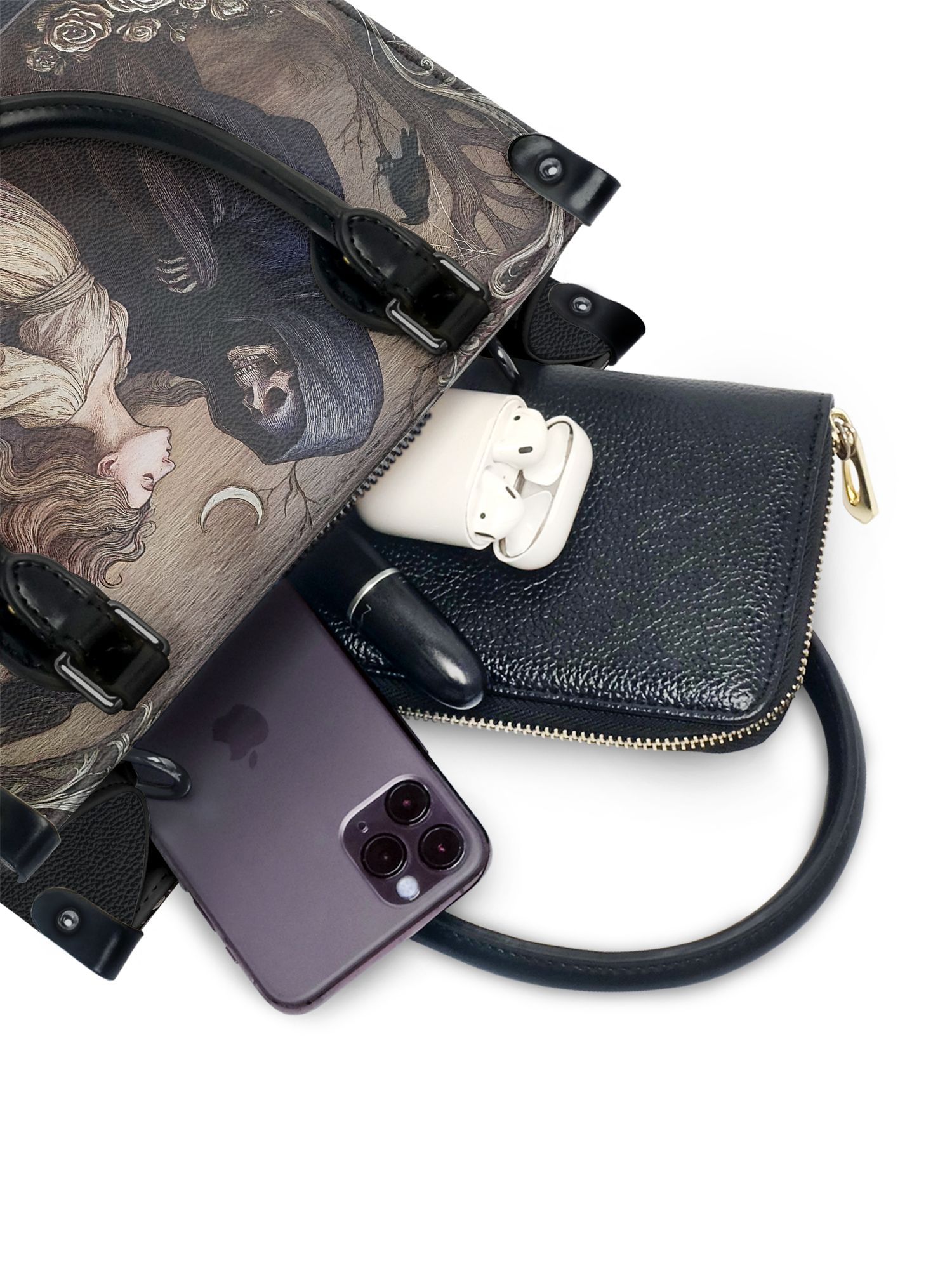 "Lenore" Small Leather Handbag Deal
