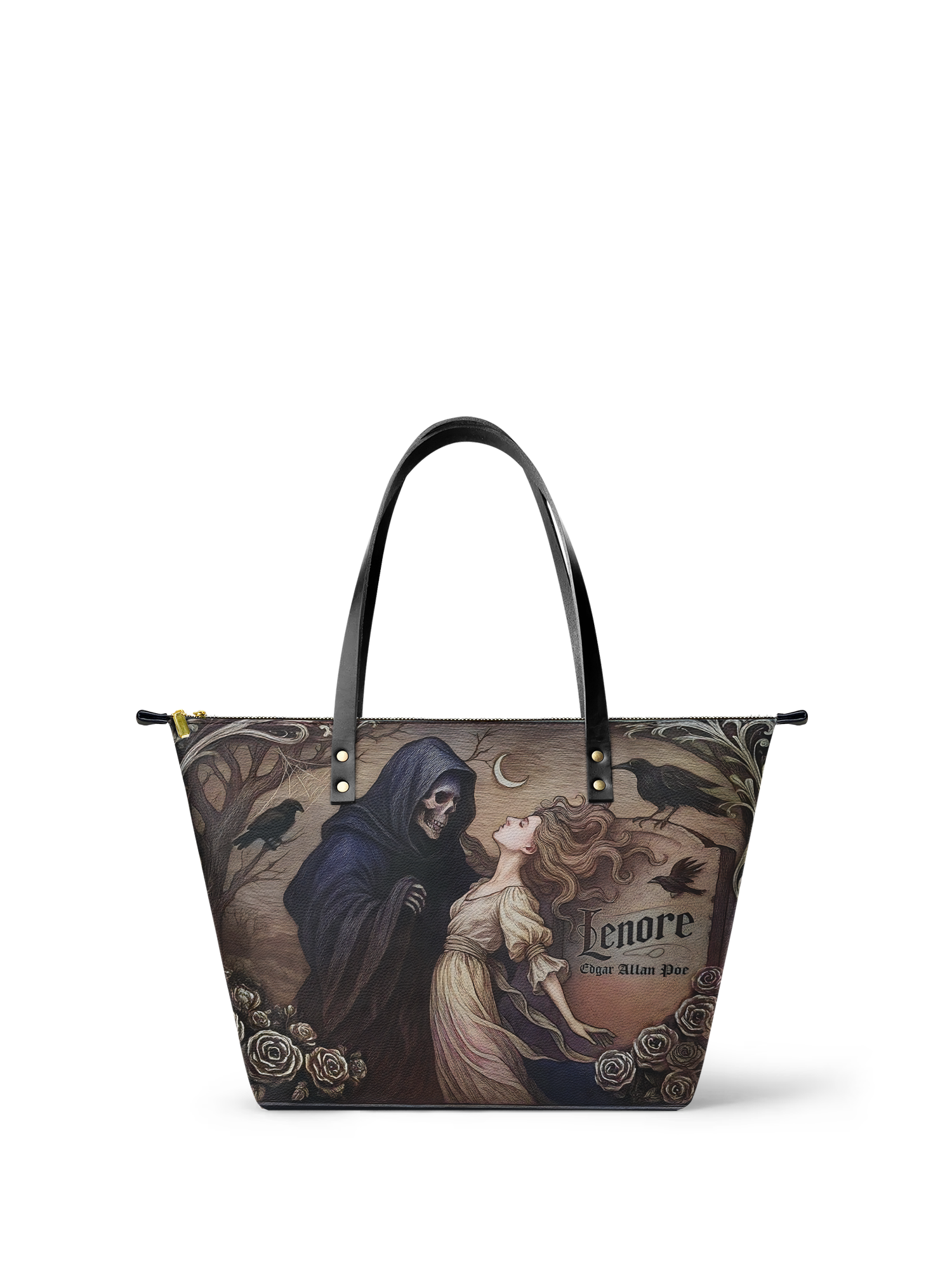 "Lenore" Leather Tote Bag