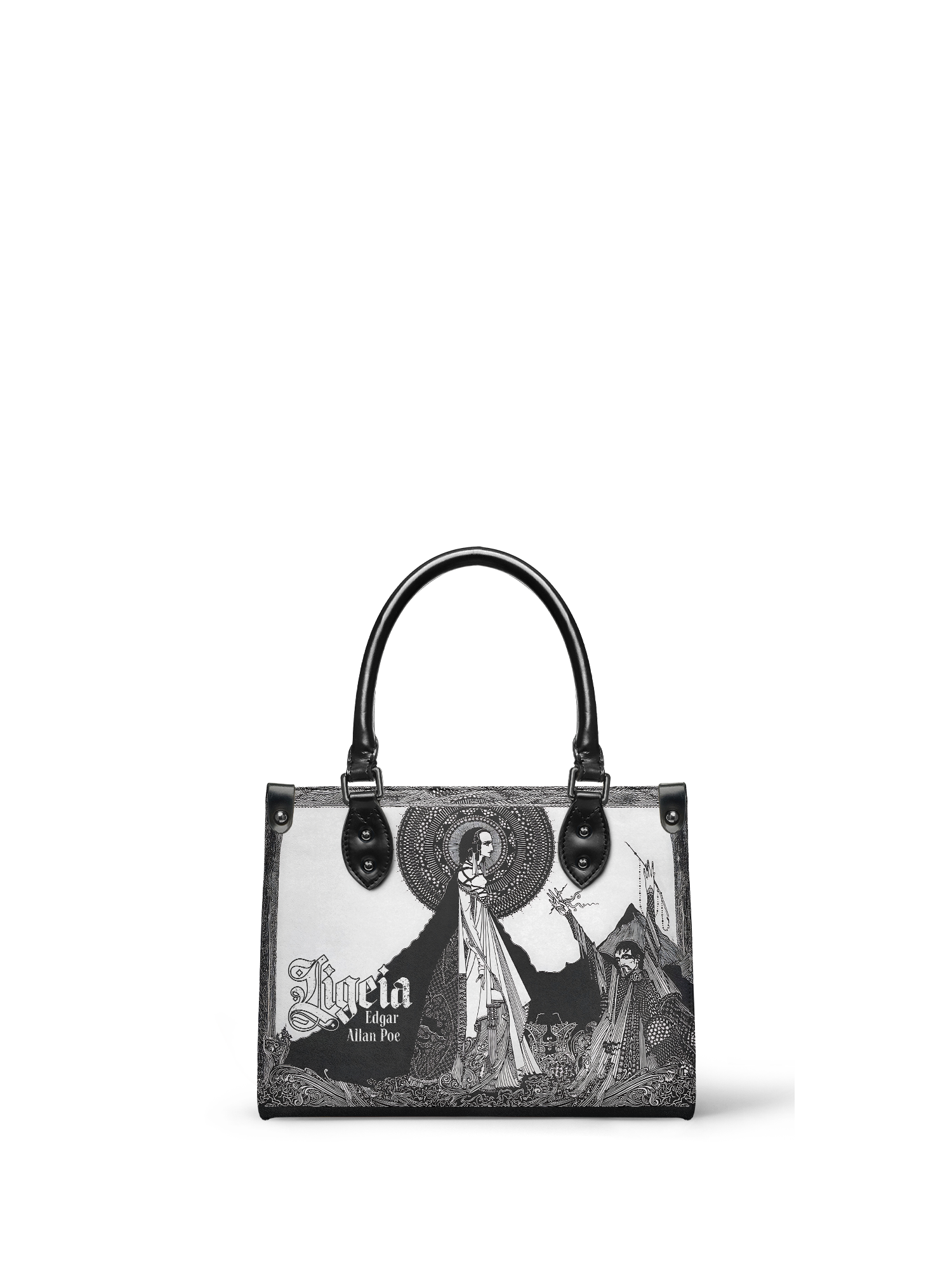 "Ligeia" Small Leather Handbag Today's Deal