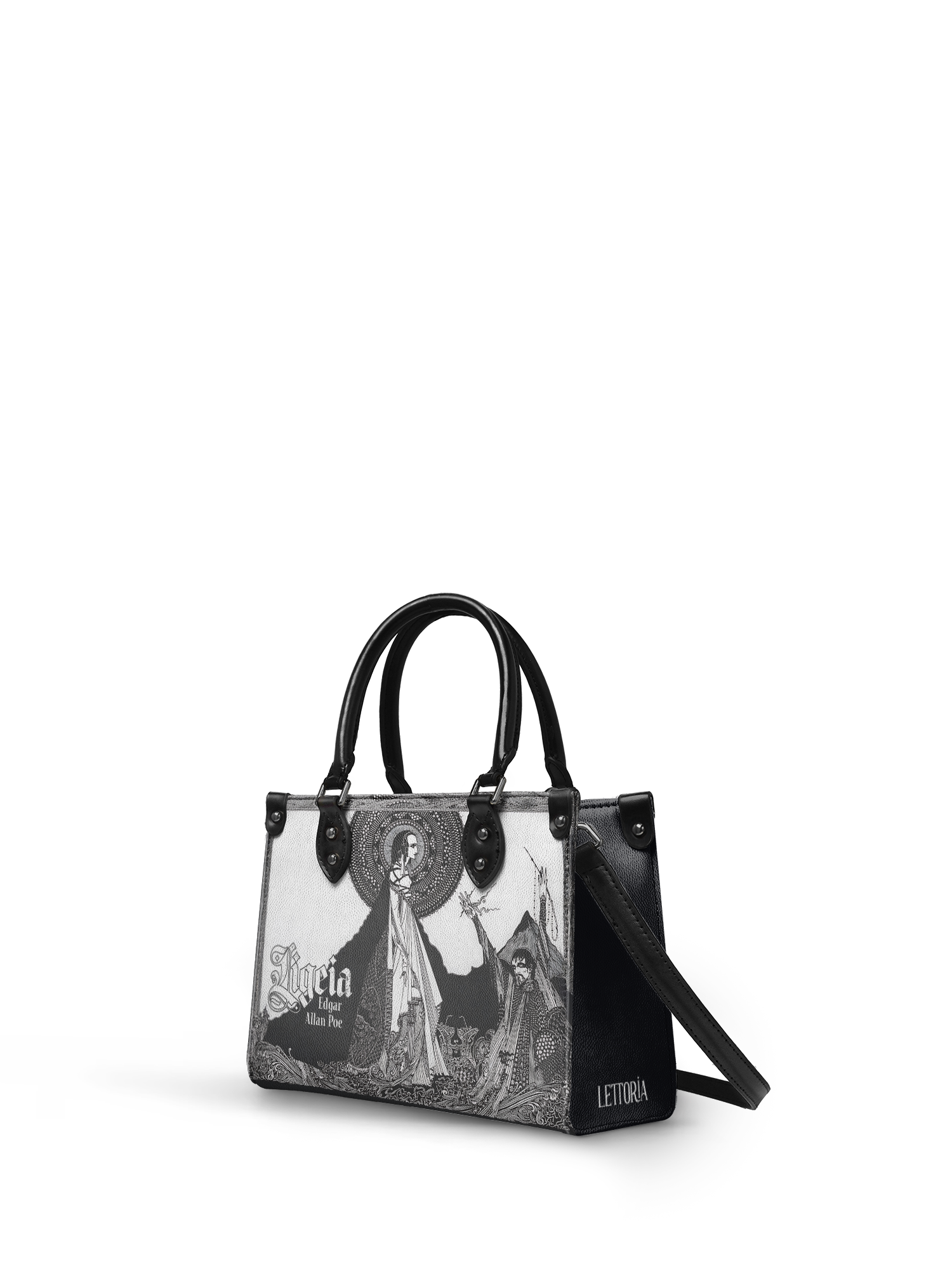 "Ligeia" Small Leather Handbag Today's Deal