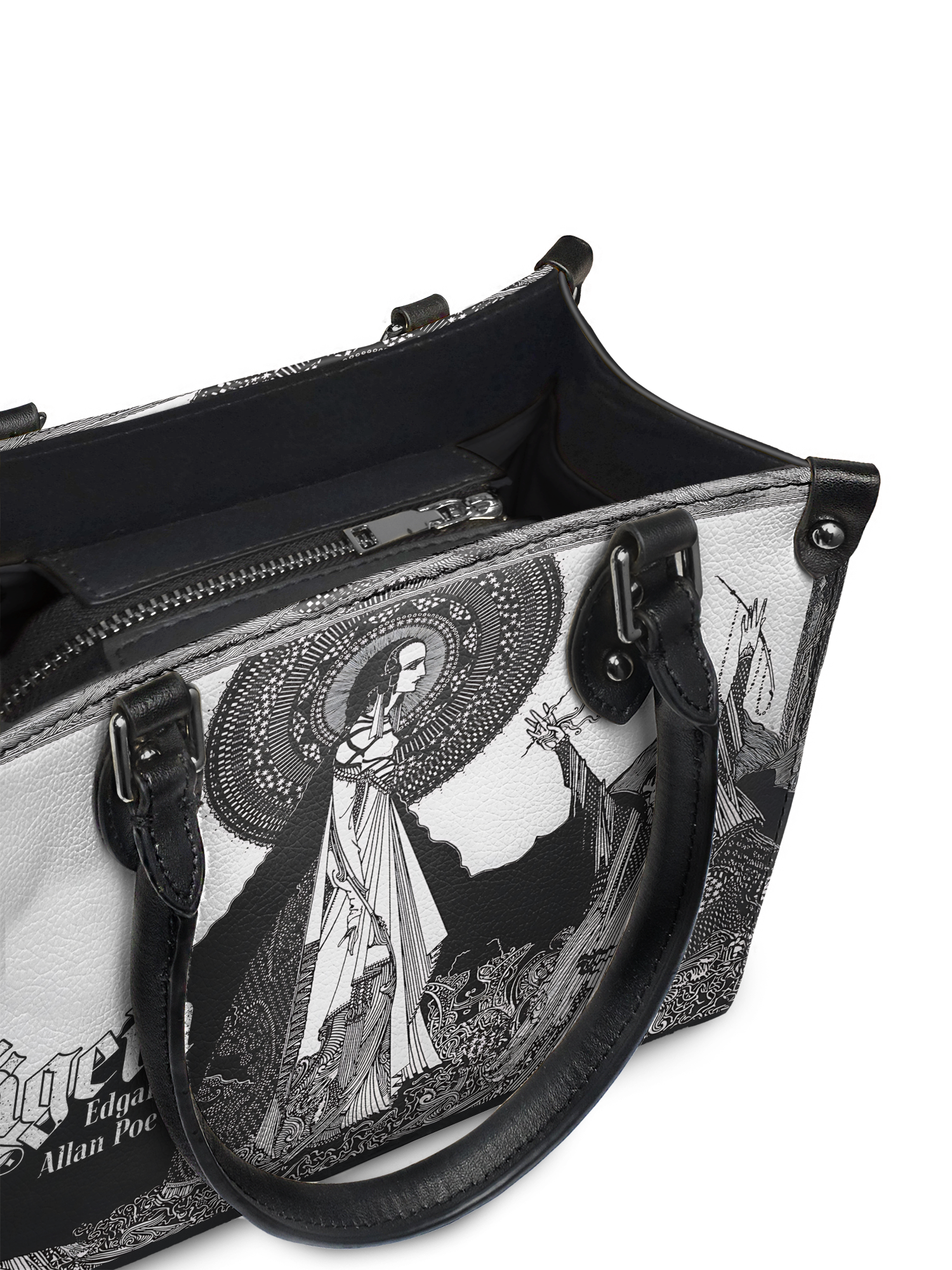 "Ligeia" Small Leather Handbag Today's Deal