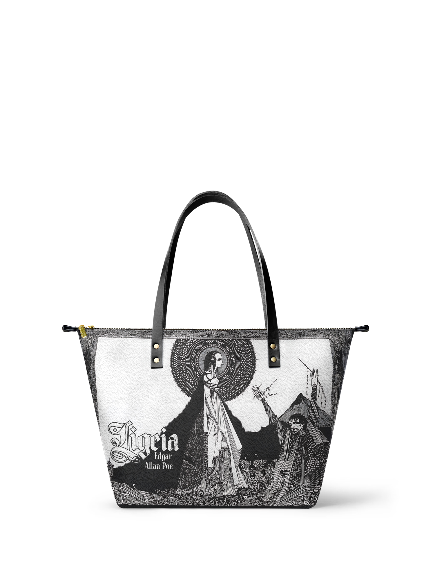 "Ligeia" Leather Tote Bag Today's Deal