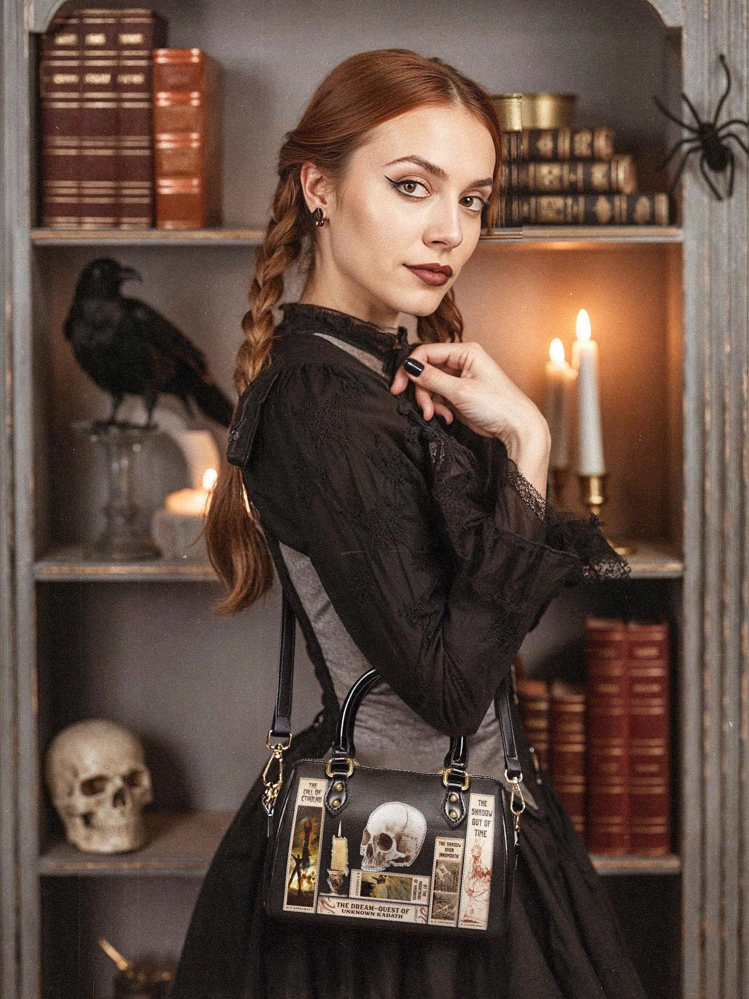 Lovecraftian Black Mini Satchel Deal