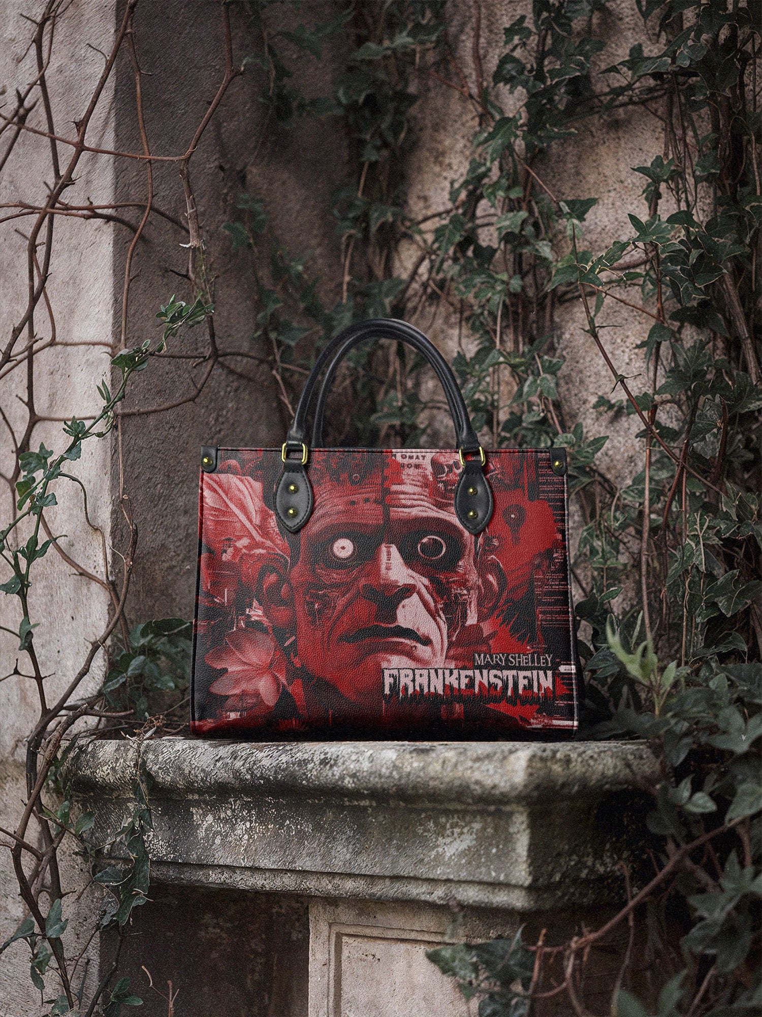 "Frankenstein" Heart Surge Leather Handbag Deal