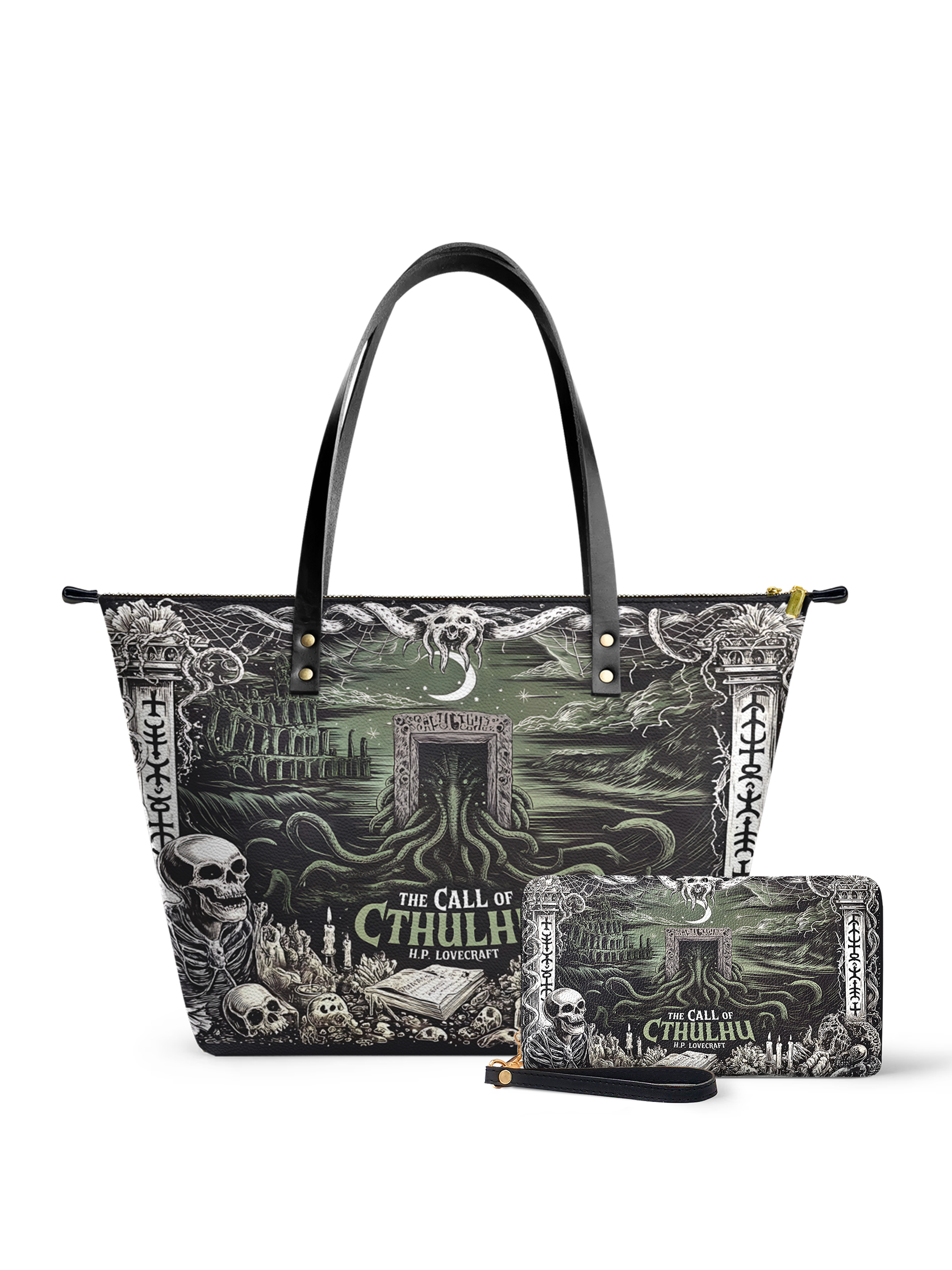 "The Call Of Cthulhu" Leather Tote Bag Deal