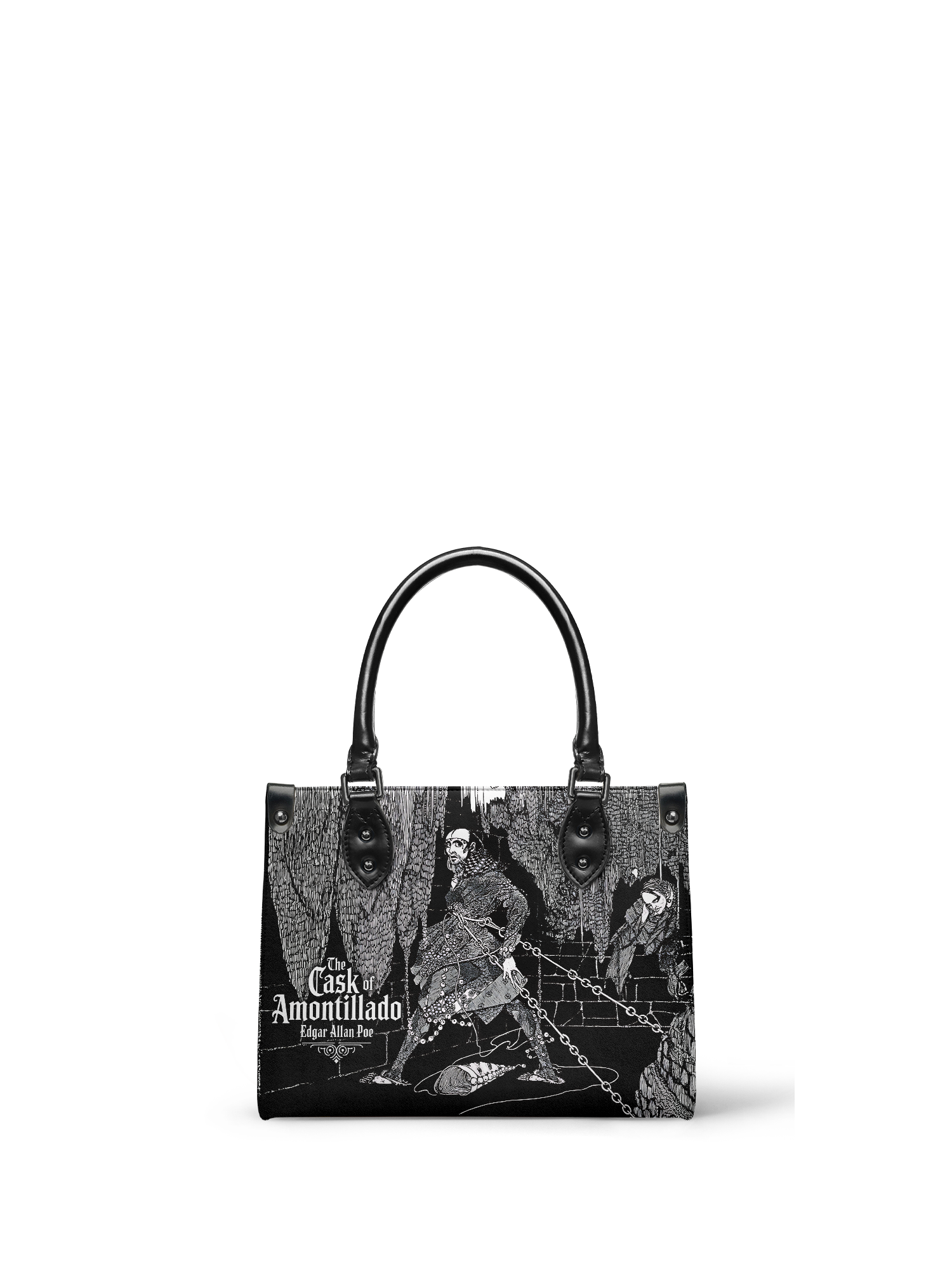 "The Cask Of Amontillado" Small Leather Handbag Today's Deal