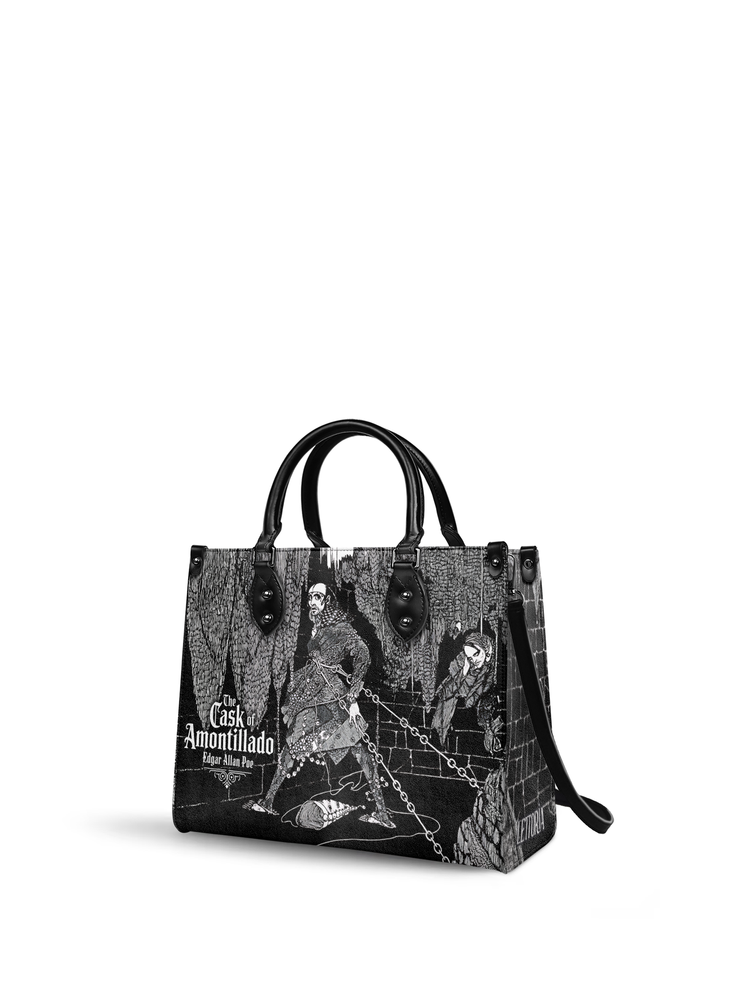 "The Cask Of Amontillado" Leather Handbag Today's Deal