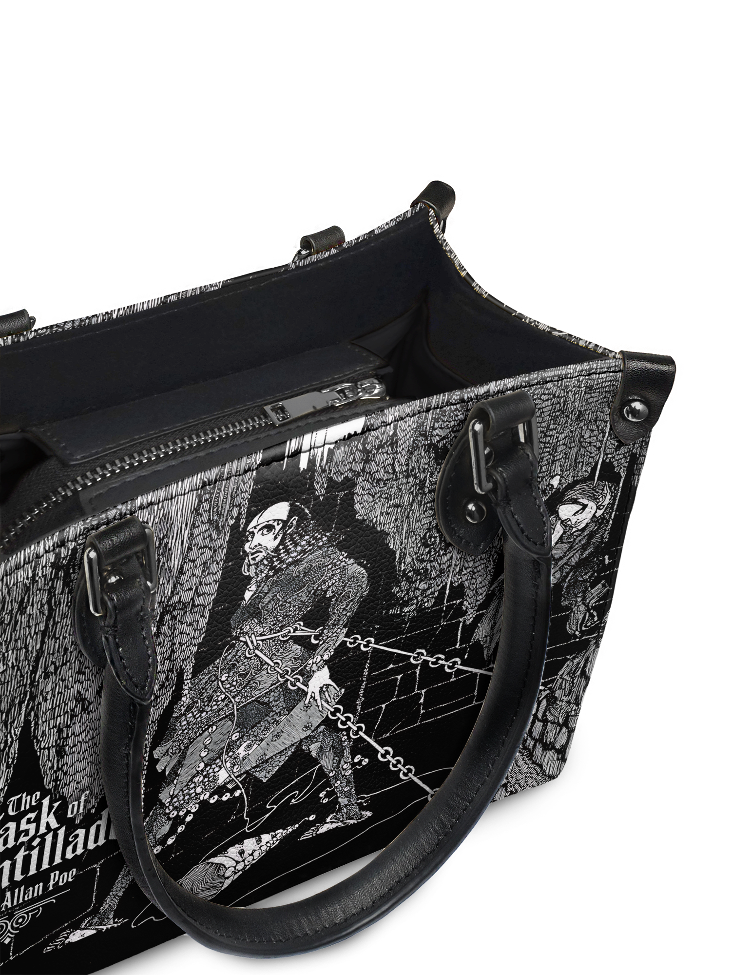 "The Cask Of Amontillado" Small Leather Handbag Today's Deal