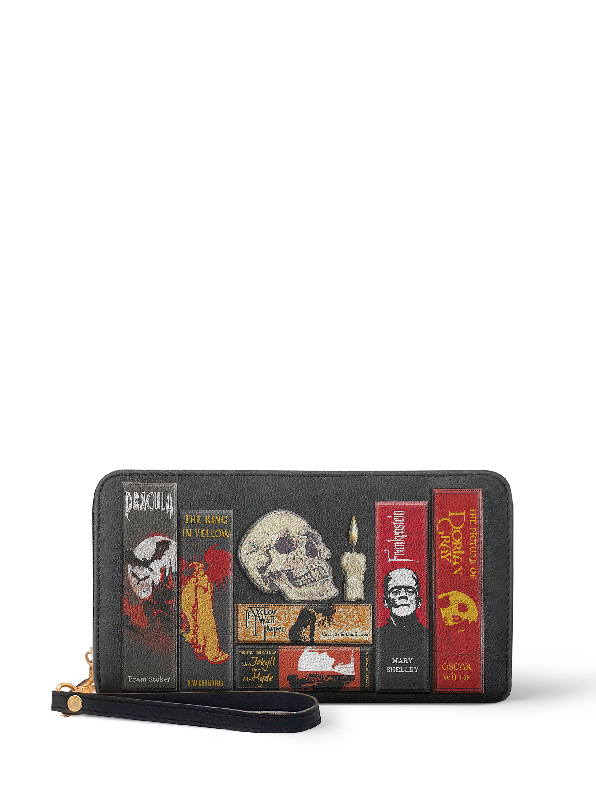"The Codex of Gothic Tales" Deadlight Black Wallet