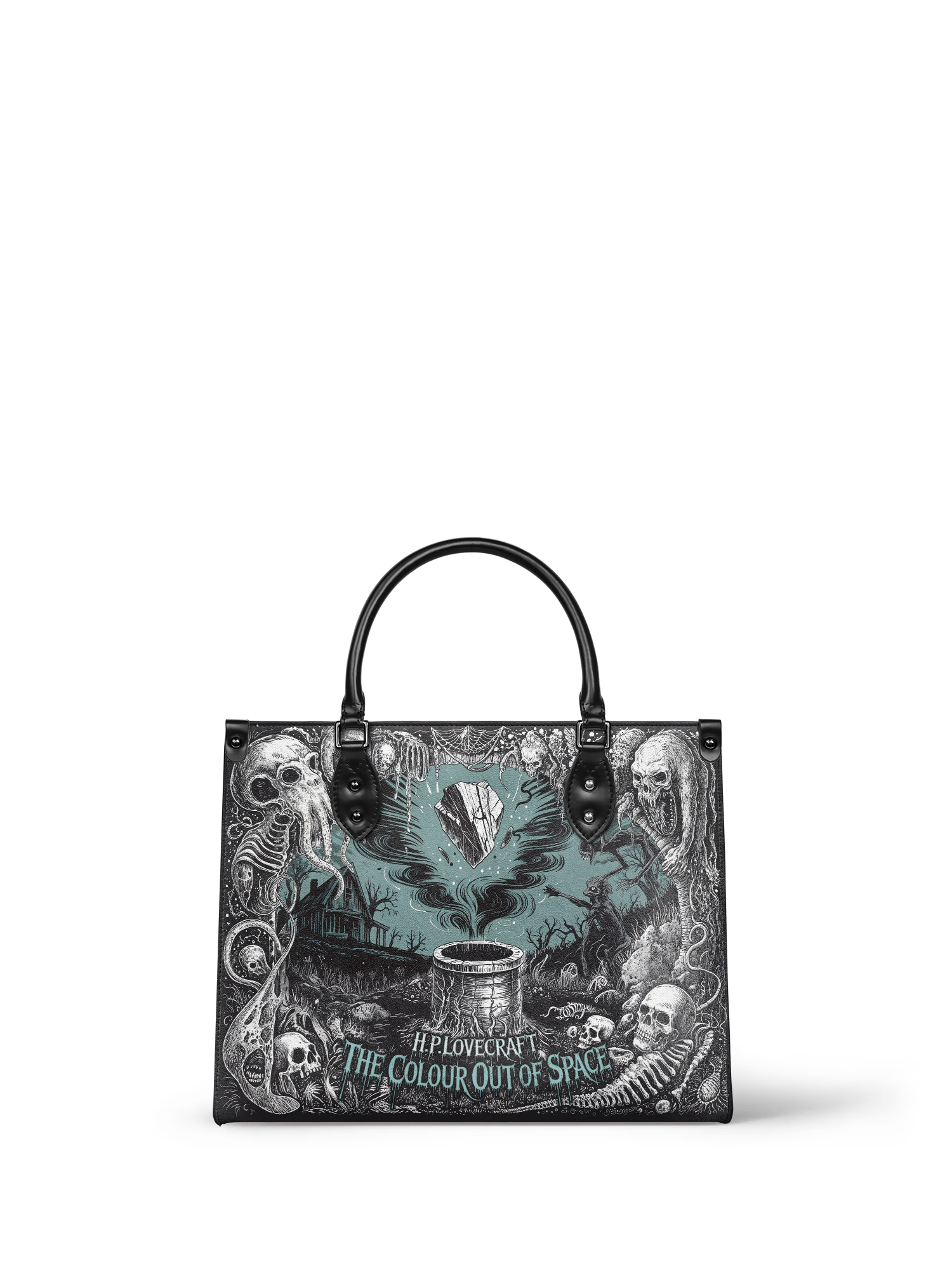 "The Colour Out Of Space" Leather Handbag Today's Deal