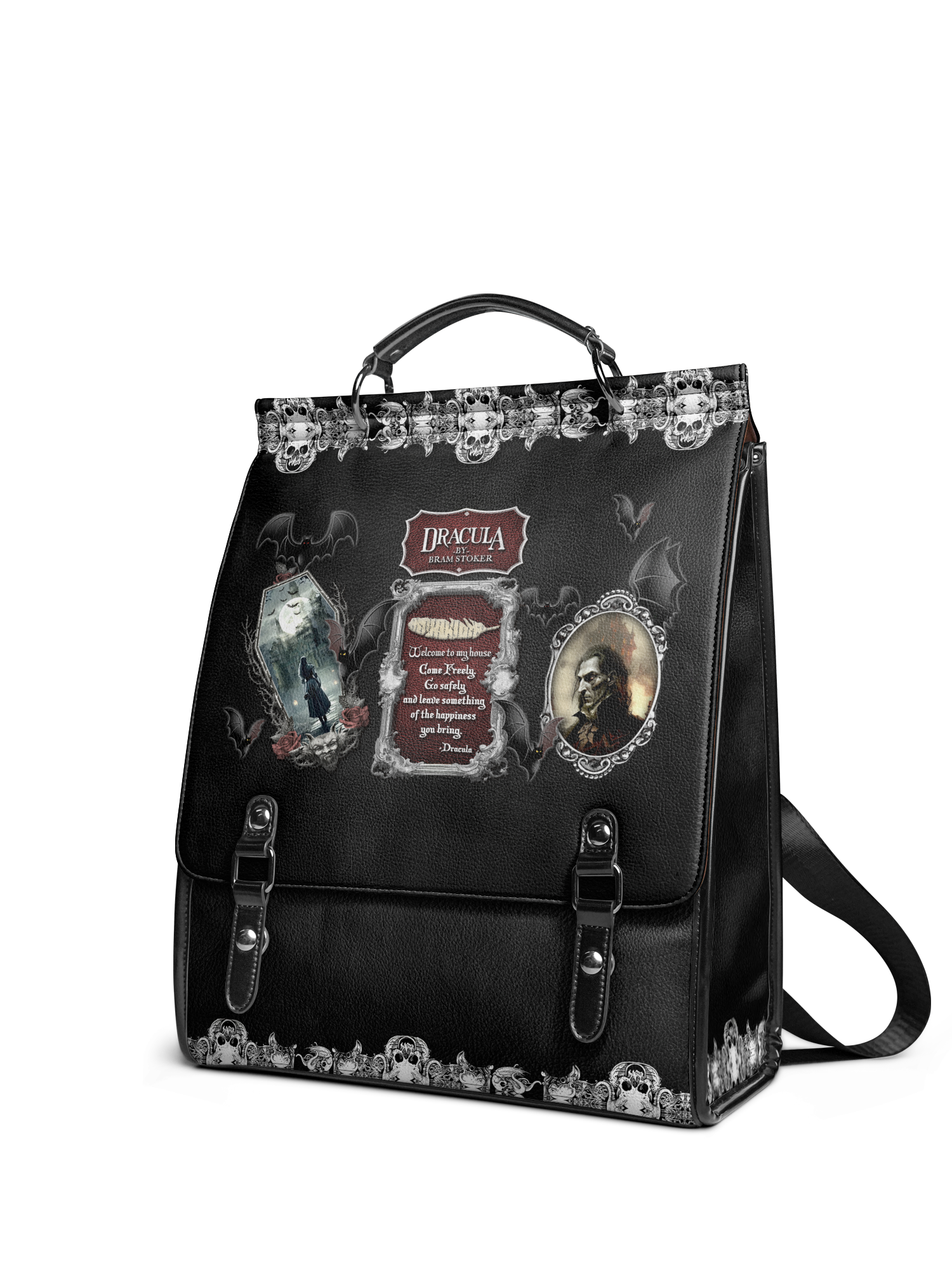 "The Dracula" Leather Backpack
