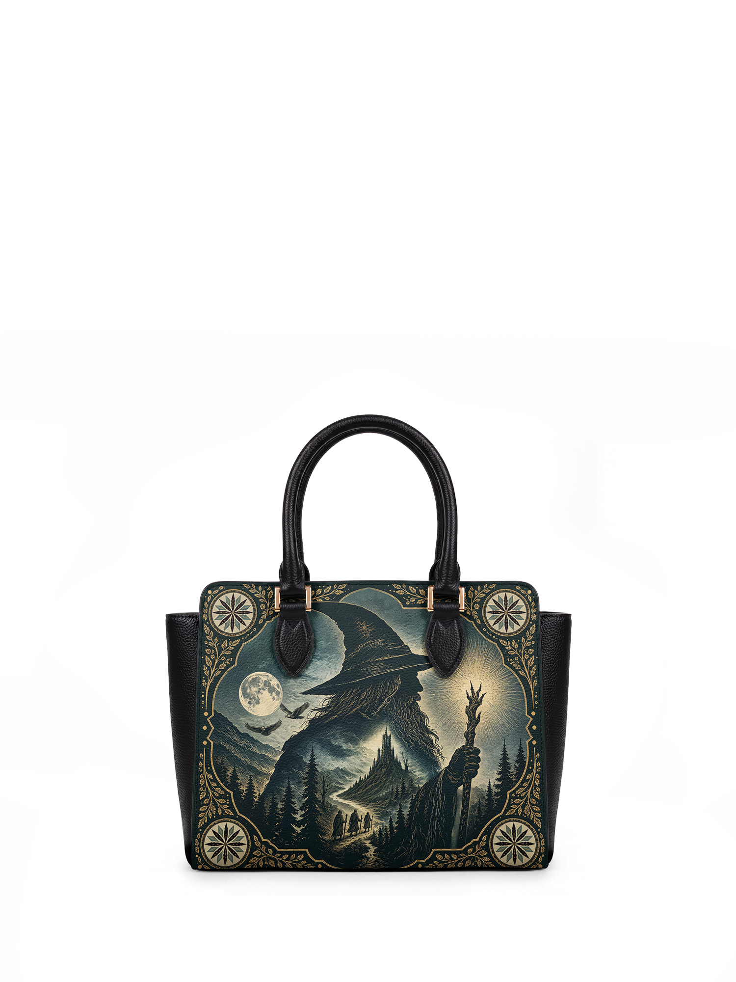 “The Grey Wizard” Vesper Leather Handbag
