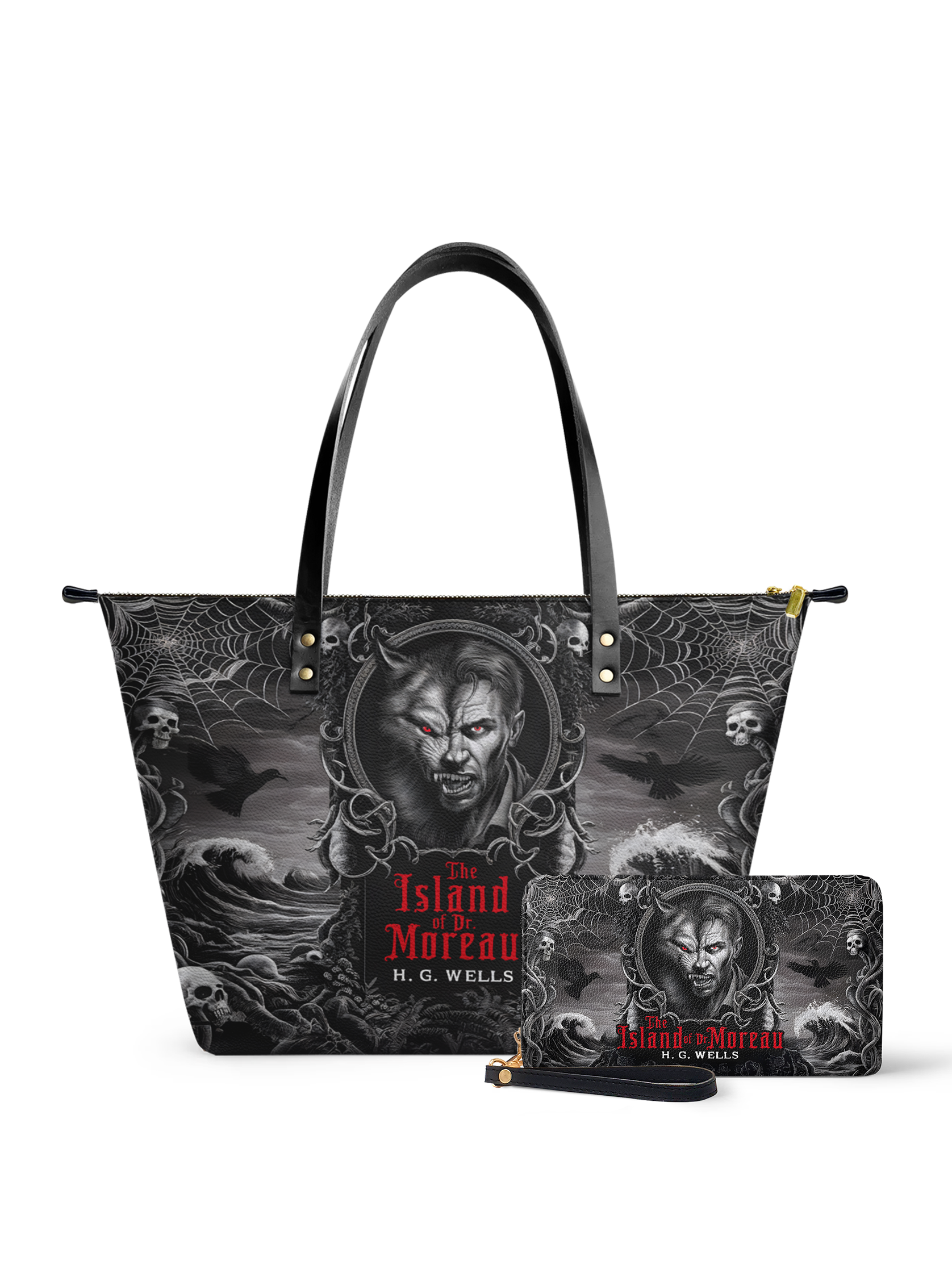 "The Island Of Dr Moreau" Leather Tote Bag Deal