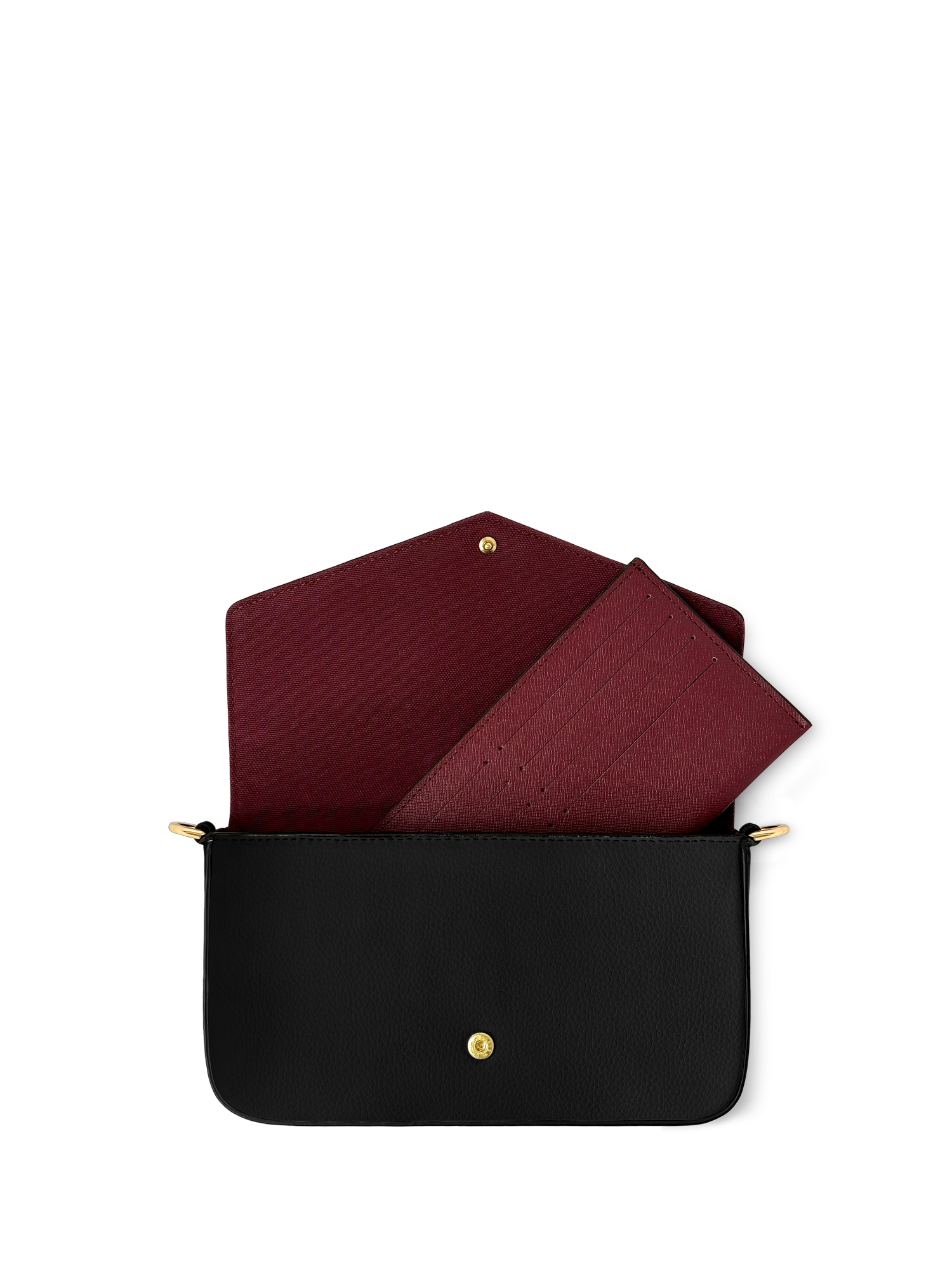 "The Masque Of The Red Death" Envelope Chain Crossbody Bag