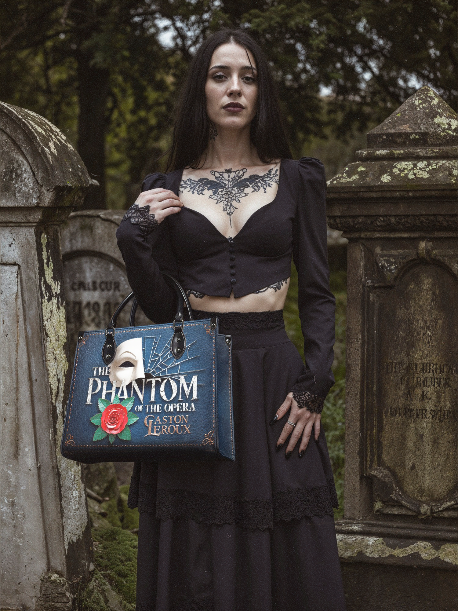 "The Phantom Of The Opera" Leather Handbag Deal