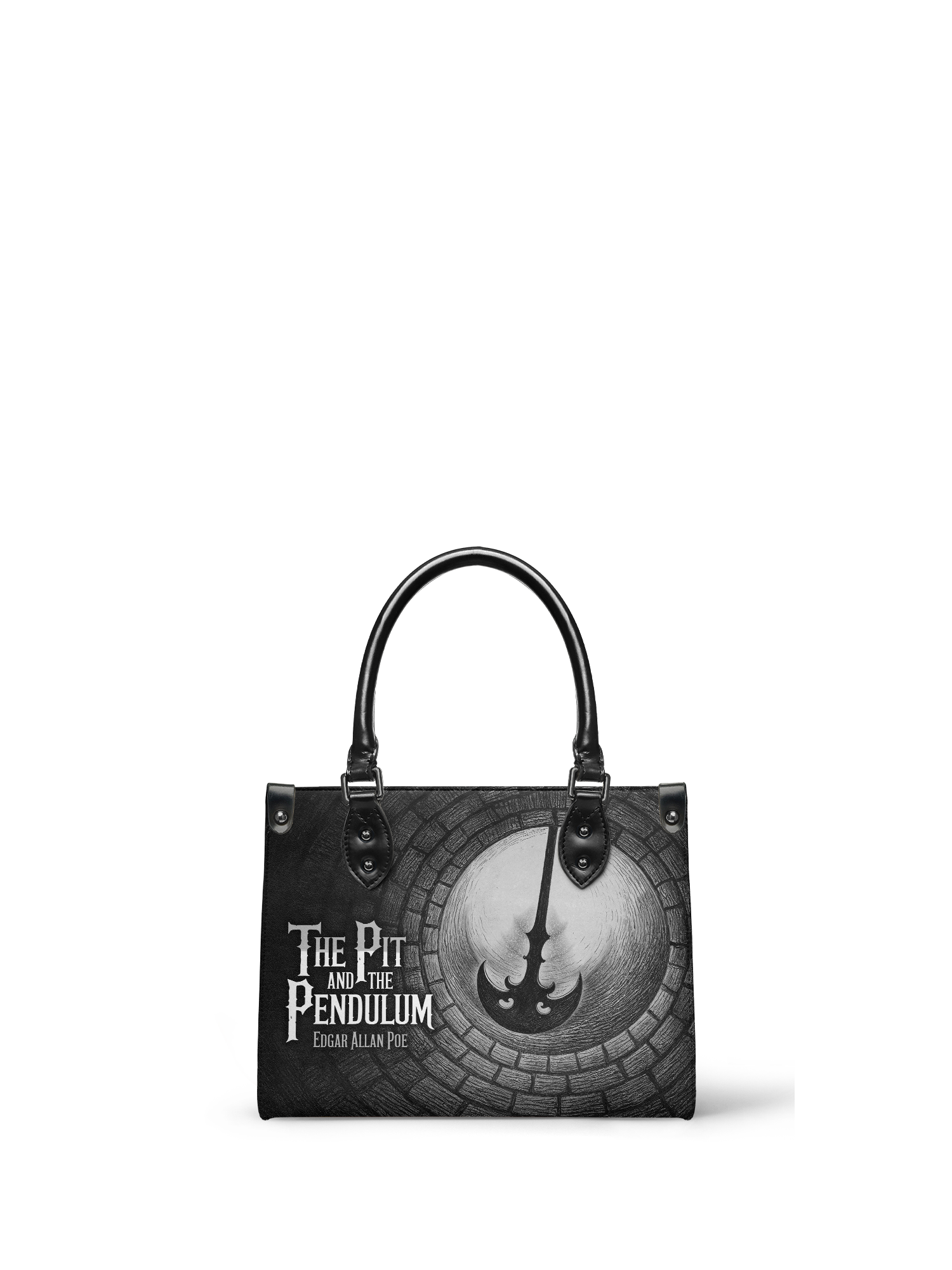 "The Pit And The Pendulum" Small Leather Handbag Today's Deal