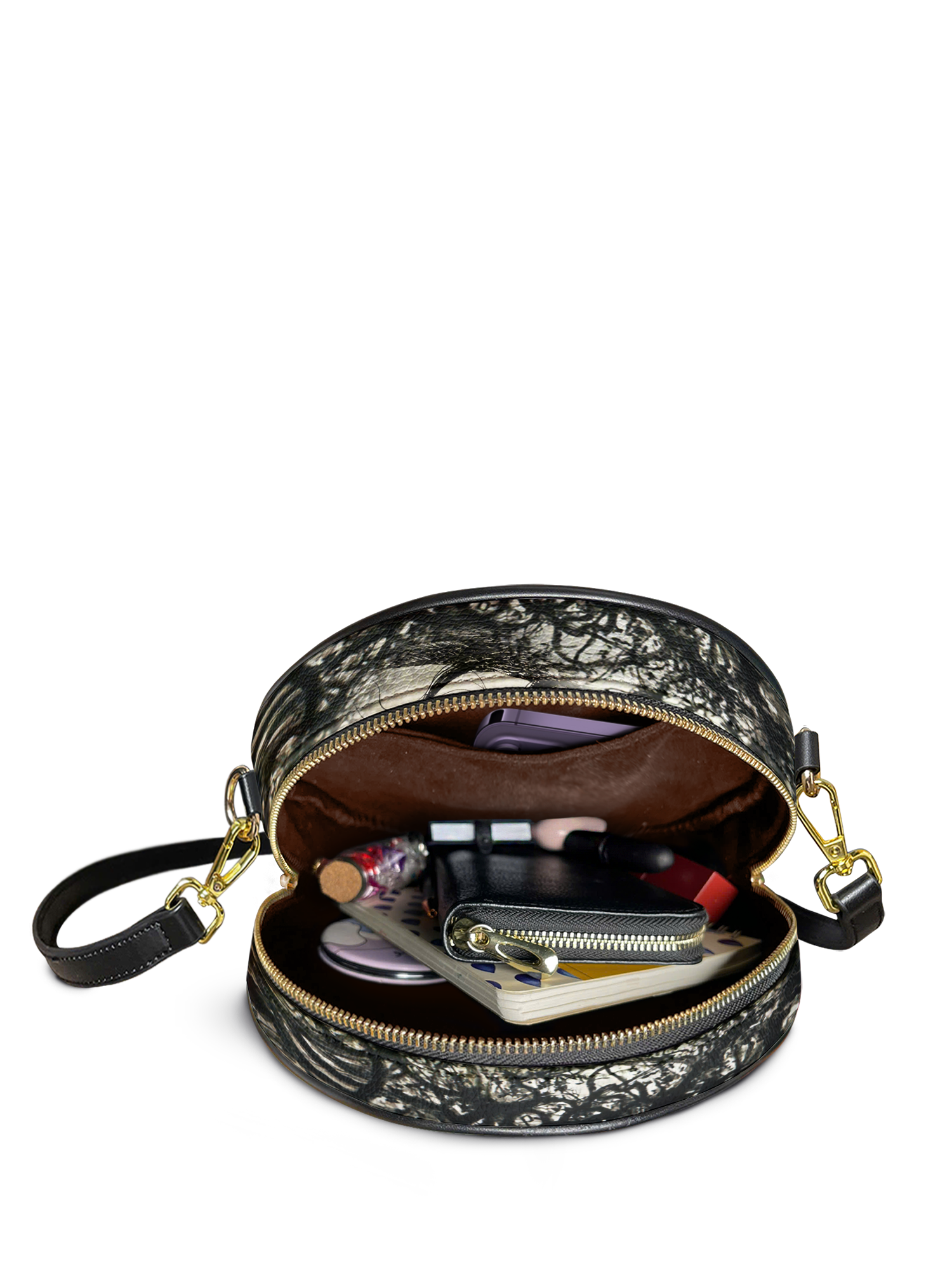 "The Raven" Circle Crossbody Bag Deal