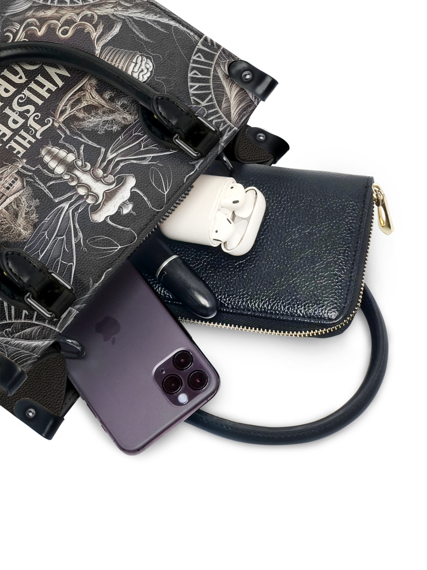 "The Whisperer In Darkness" Small Leather Handbag Deal