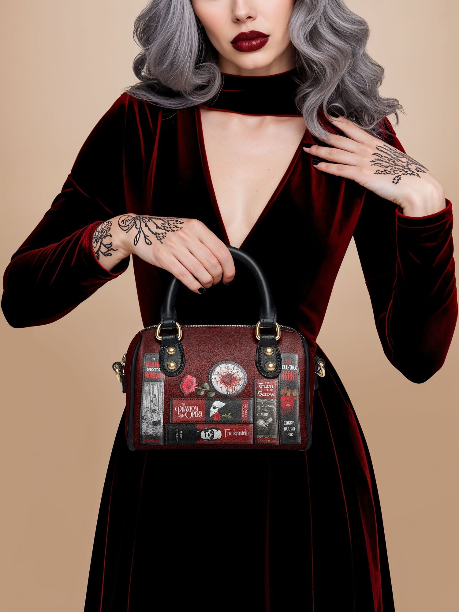 "The Crimson Codex" Mini Satchel Today's Deal