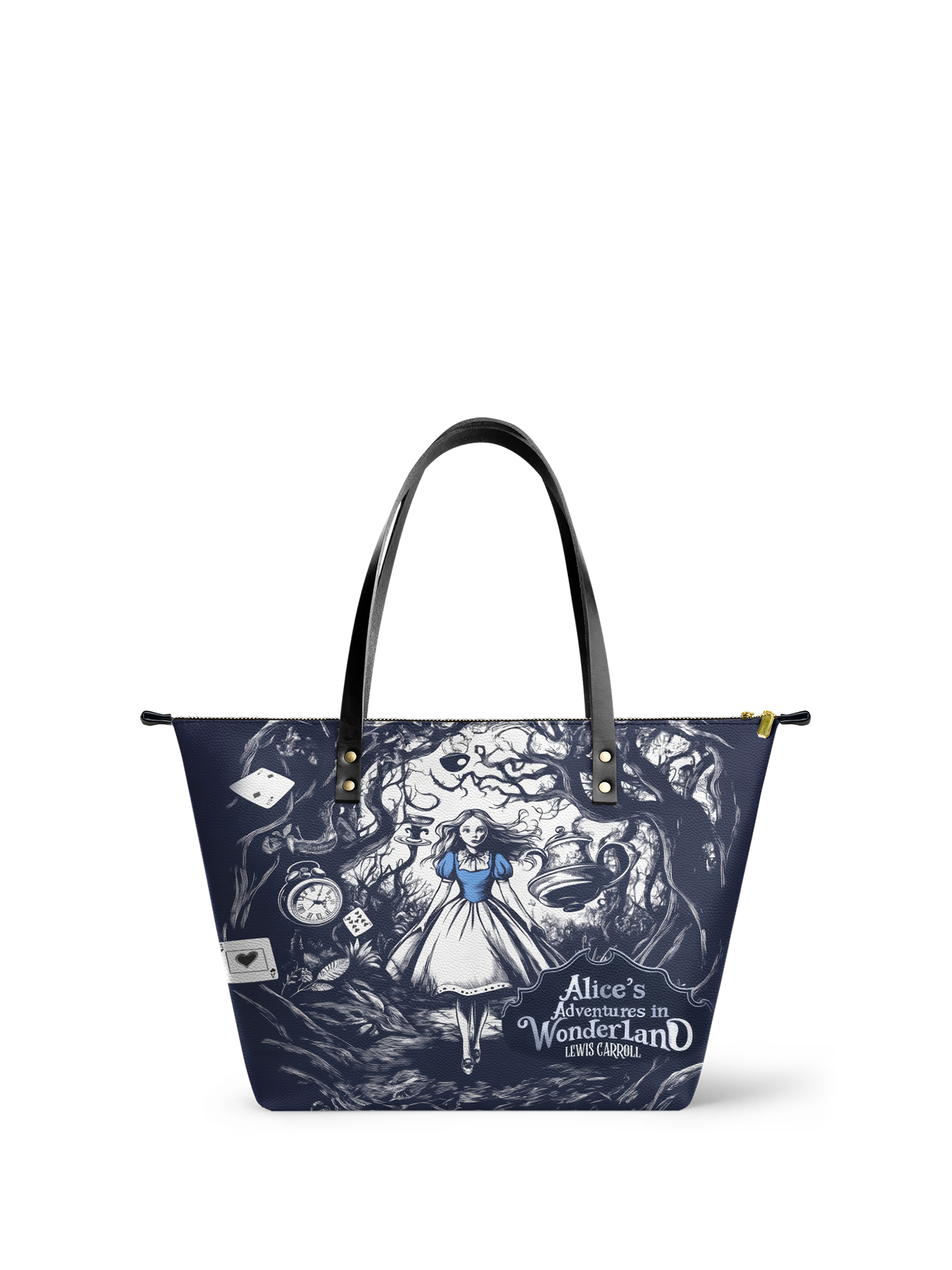 "Down the Rabbit Hole" Leather Tote Bag Deal