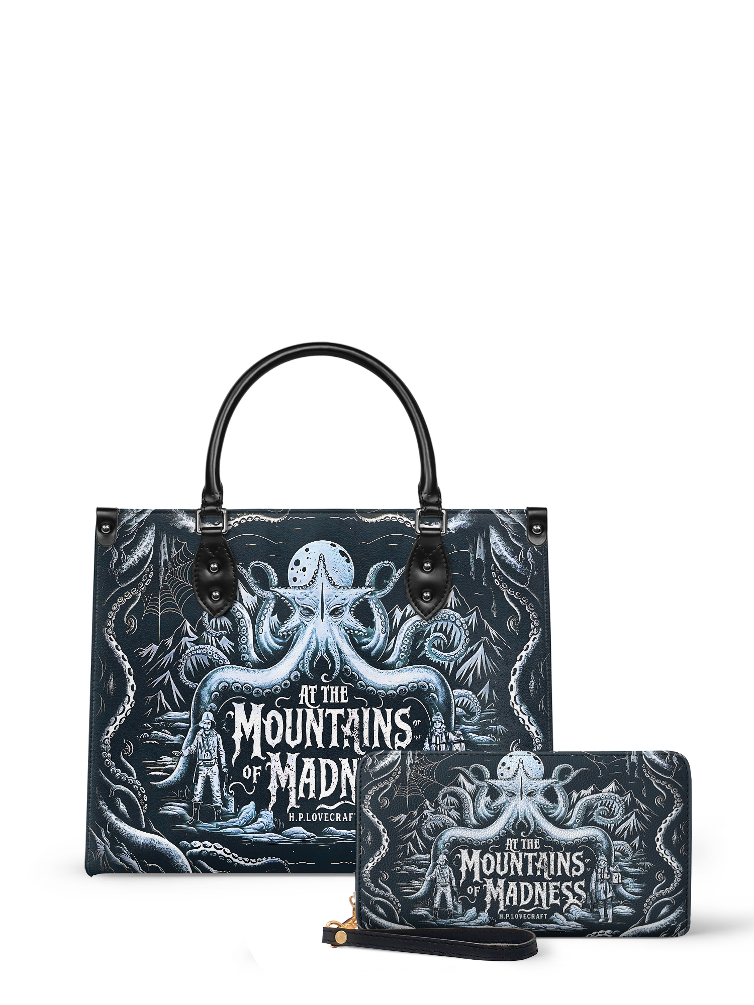 "At The Mountains Of Madness" Leather Handbag Deal
