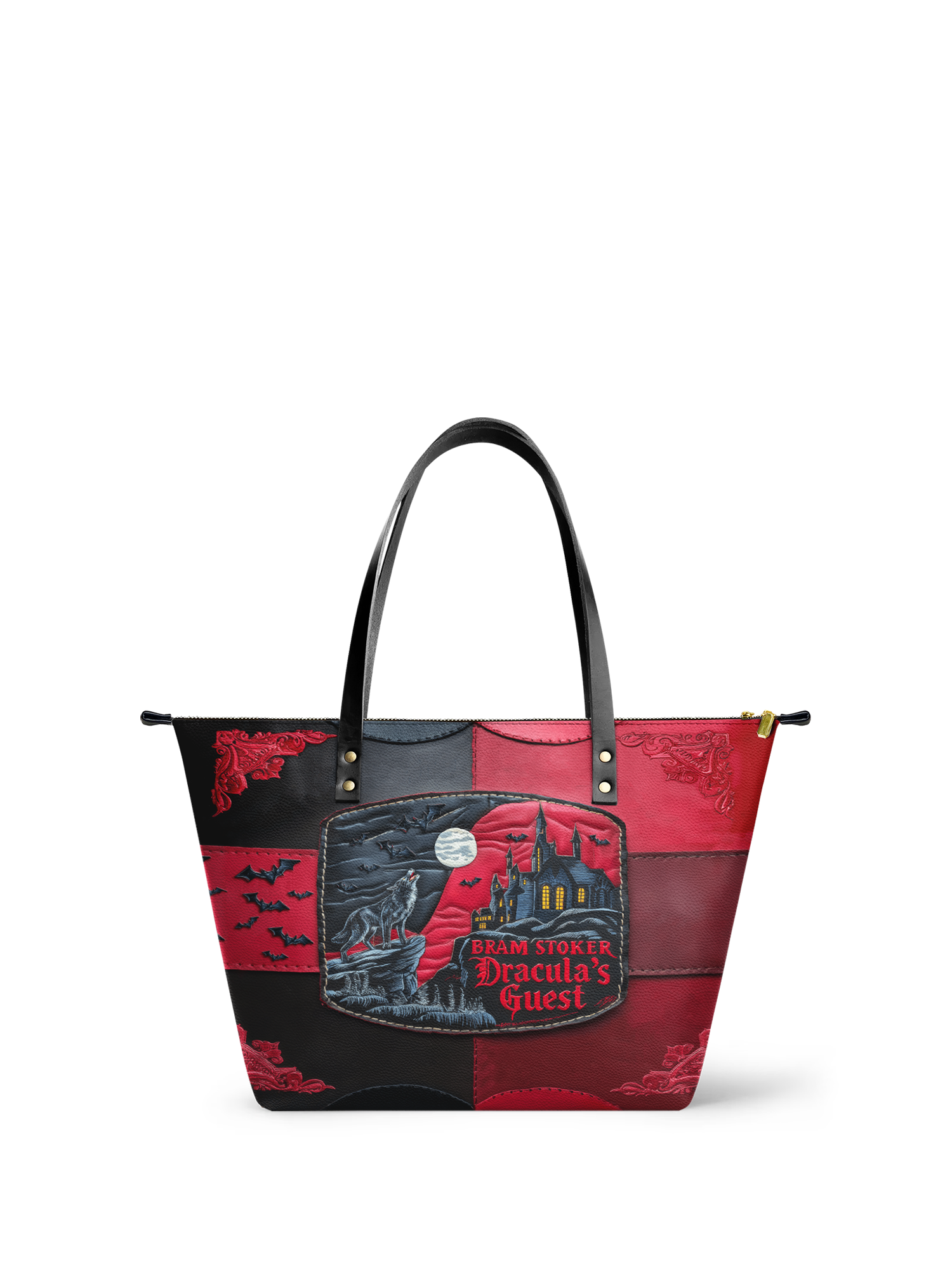 "Dracula's Guest" Leather Tote Bag