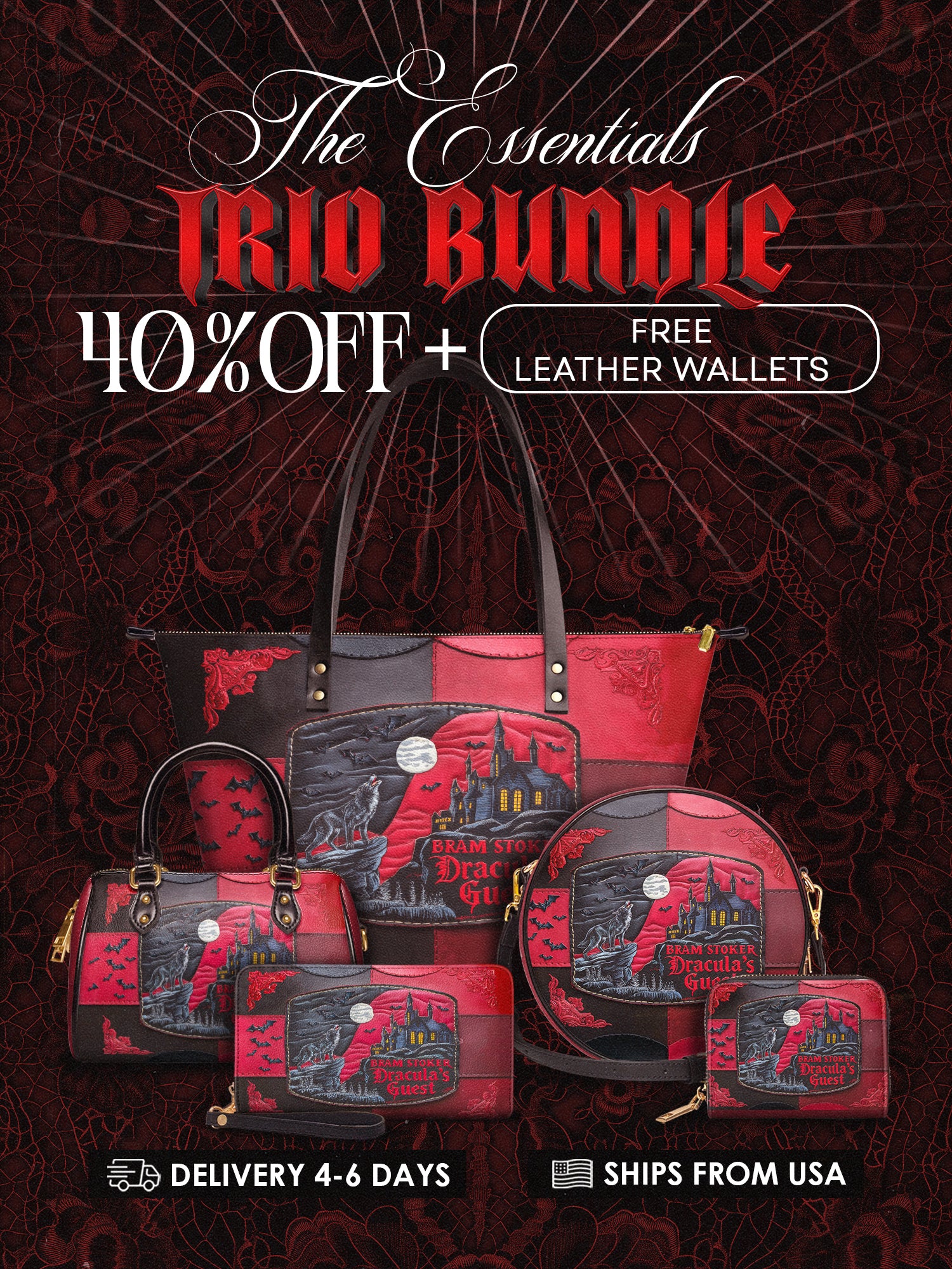 "Dracula's Guest" The Essentials Trio Bundle