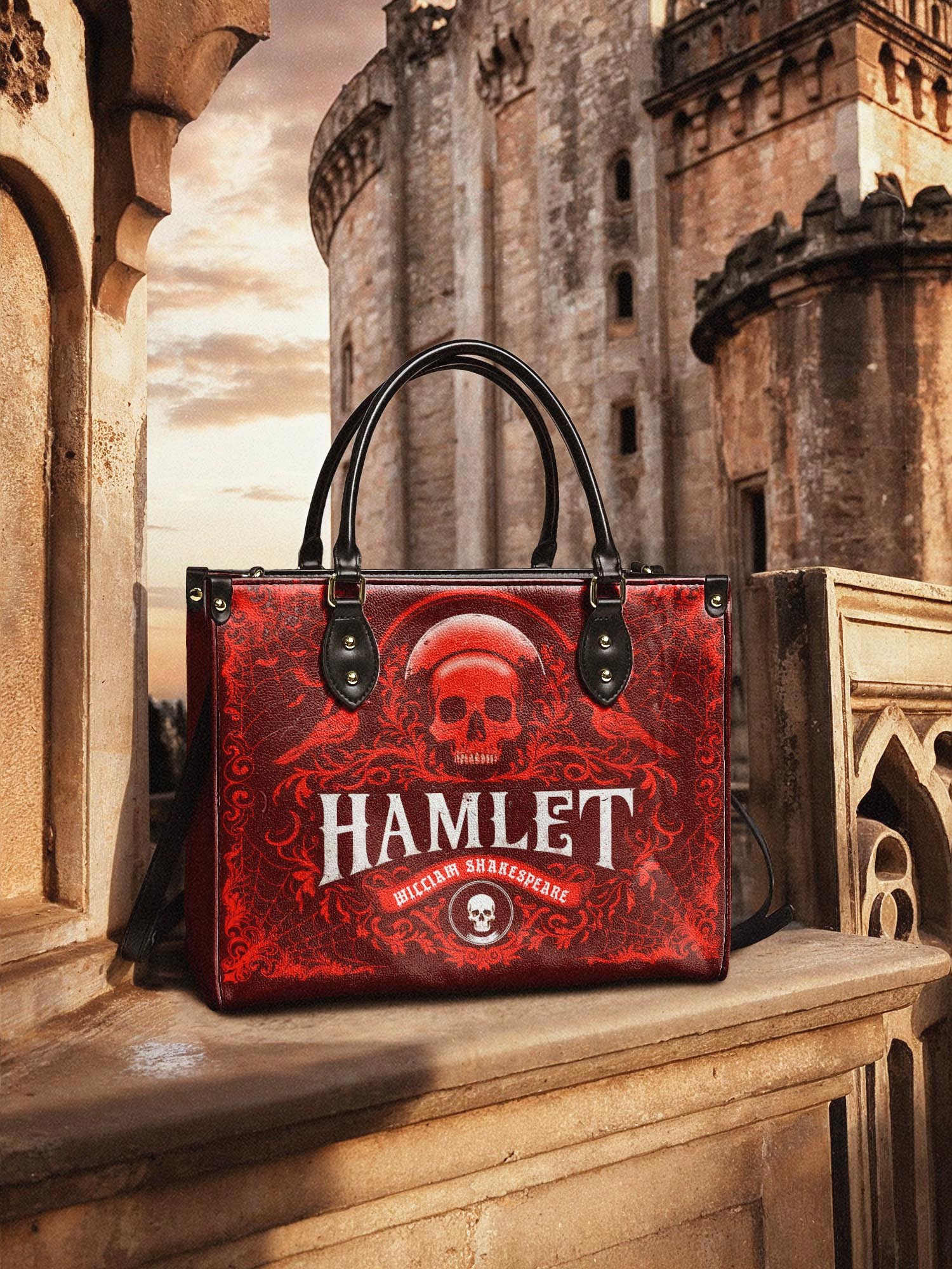 "Hamlet" The Red Room Leather Handbag Deal