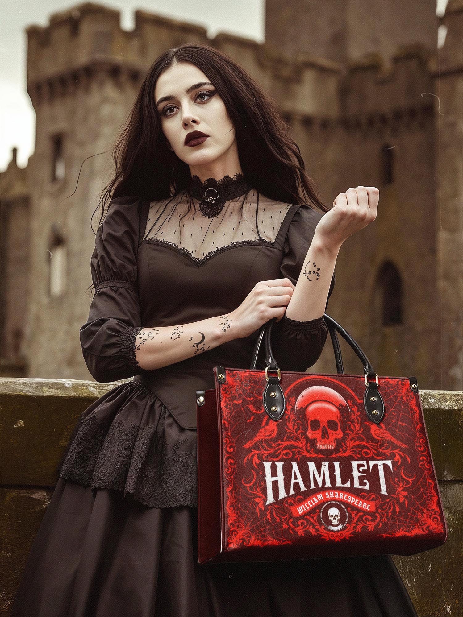 "Hamlet" The Red Room Leather Handbag Deal