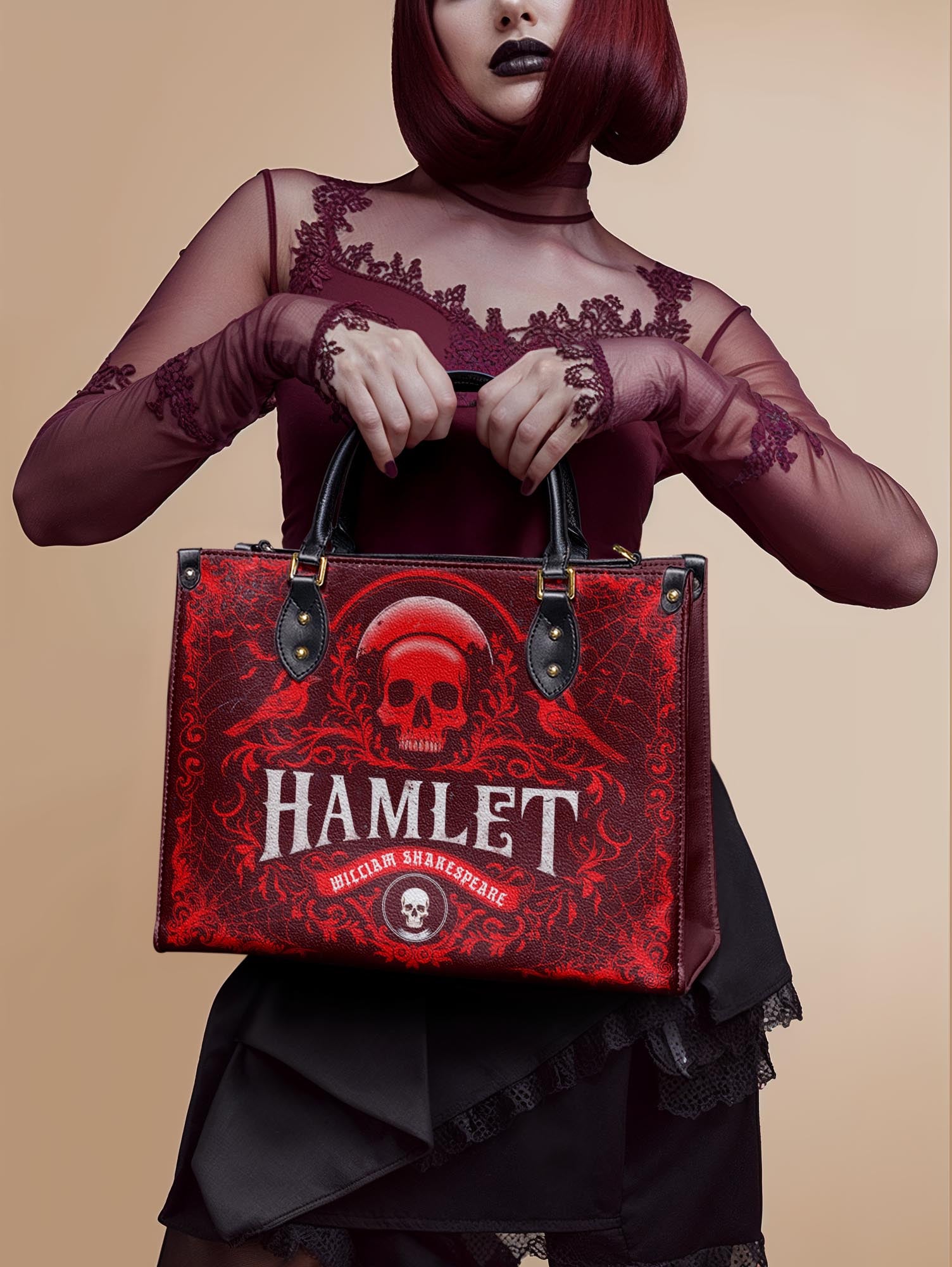 "Hamlet" The Red Room Leather Handbag Deal