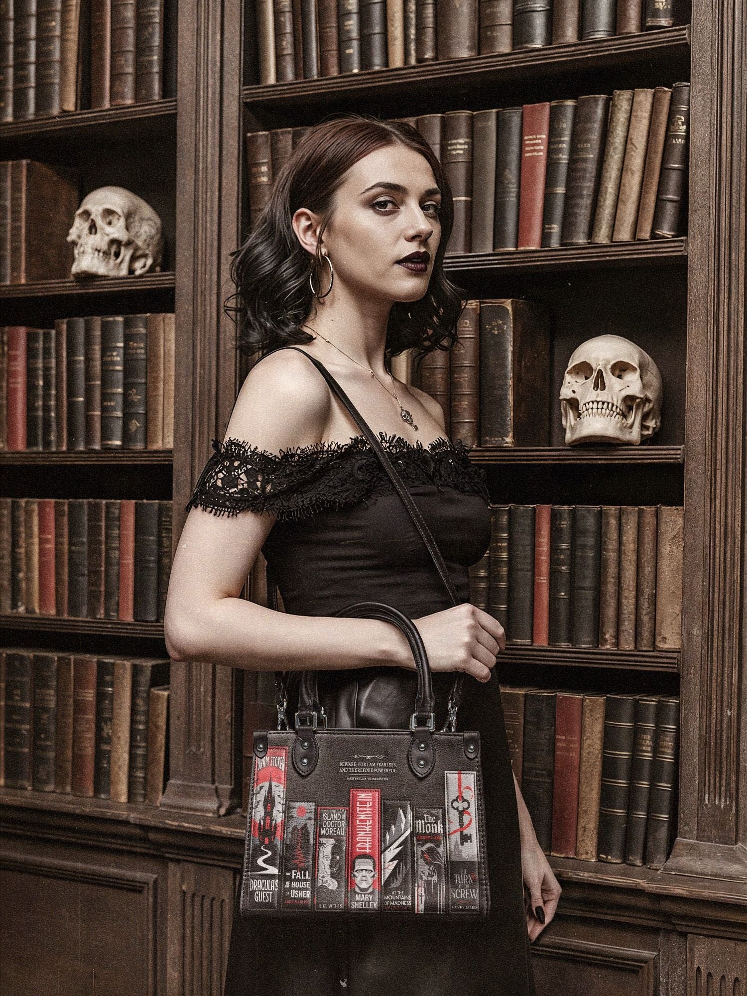 "The Fearless Collection" Small Leather Handbag Deal