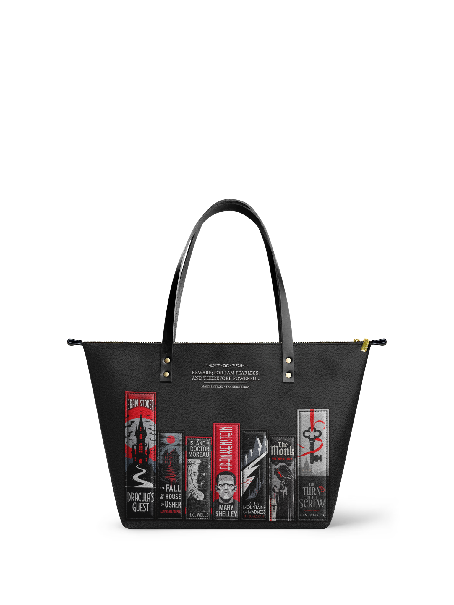 "The Fearless Collection" Leather Tote Bag