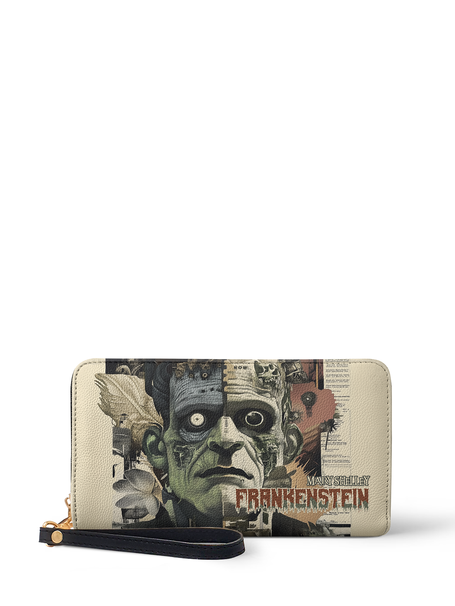 "Frankenstein" Old Parchment Wallet