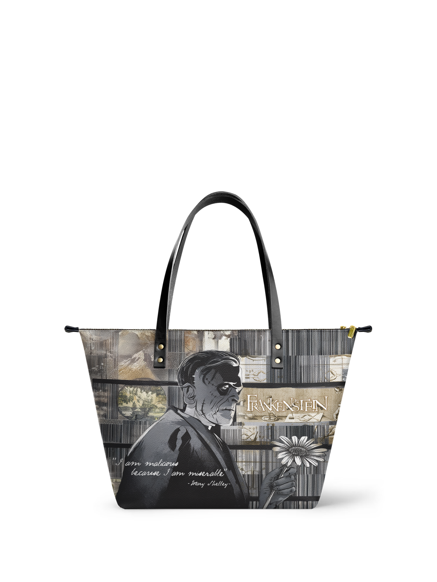 "Frankenstein" Ashes of Hope Leather Tote Bag Deal
