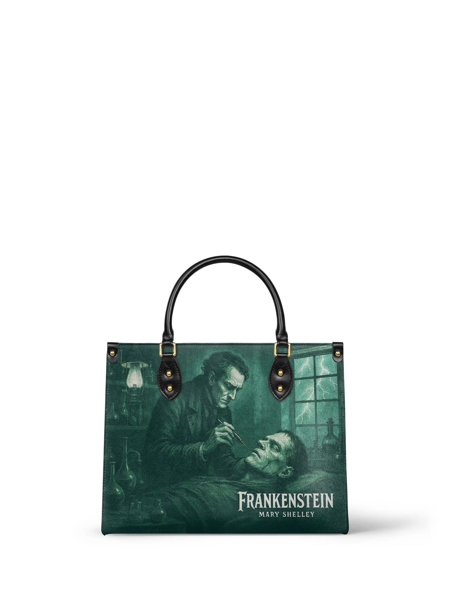 "Frankenstein" Mortuary Moss Leather Handbag Deal