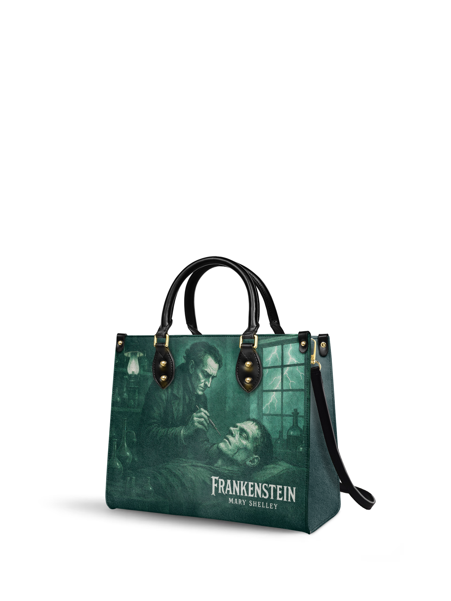 "Frankenstein" Mortuary Moss Leather Handbag Deal