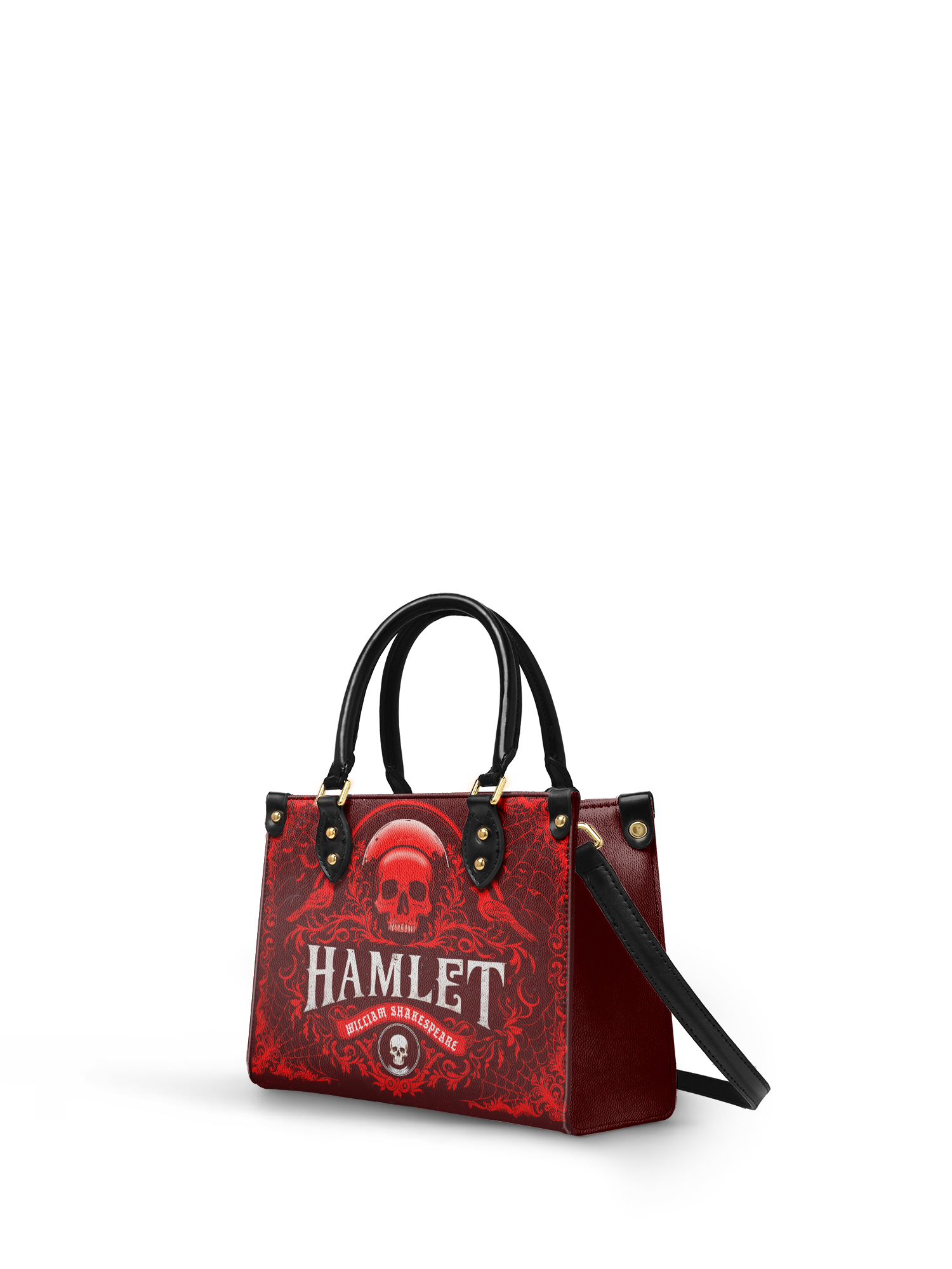 "Hamlet" The Red Room Small Leather Handbag Deal