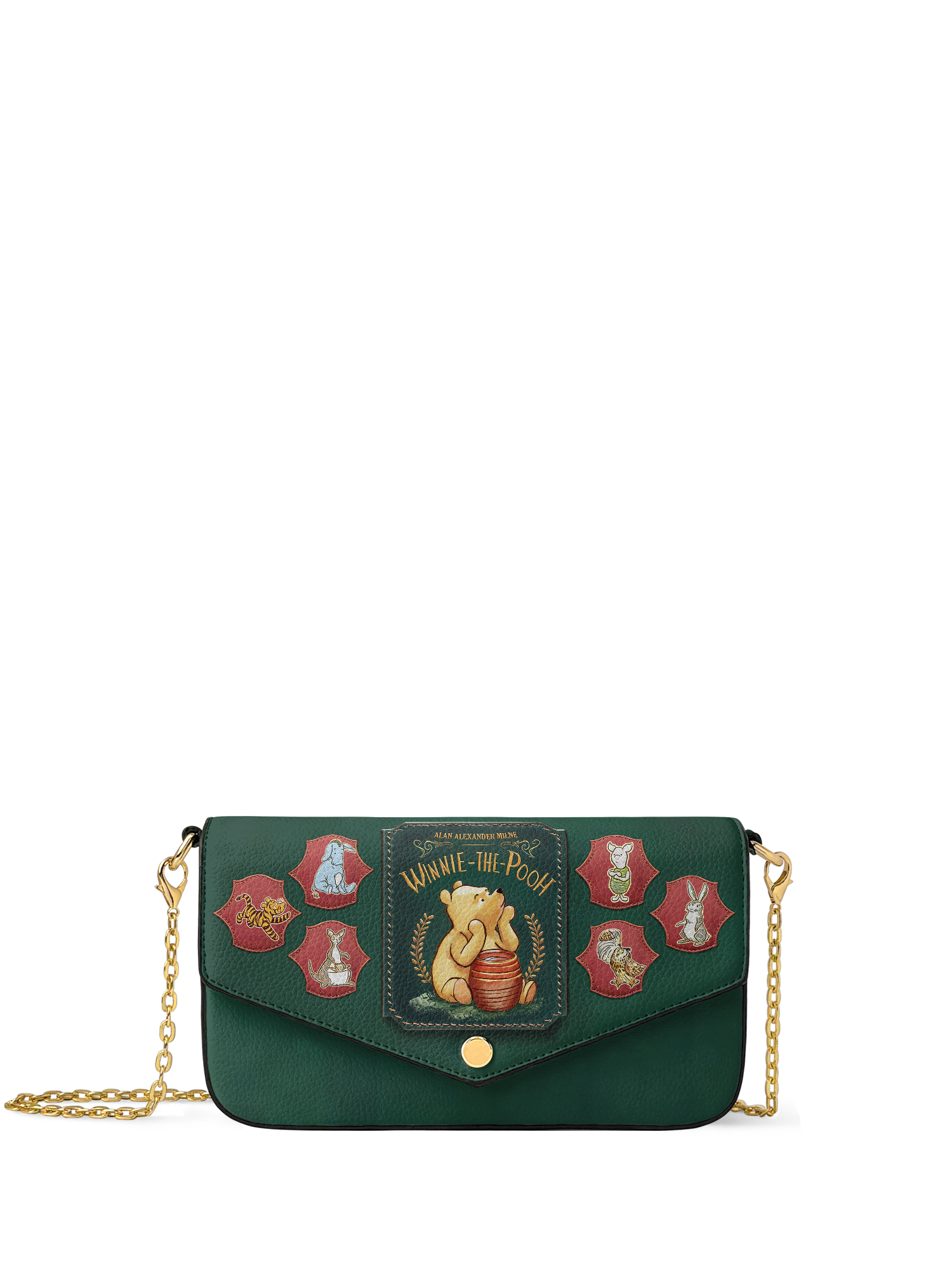 "Hundred Acre Dream" Envelope Chain Crossbody Bag