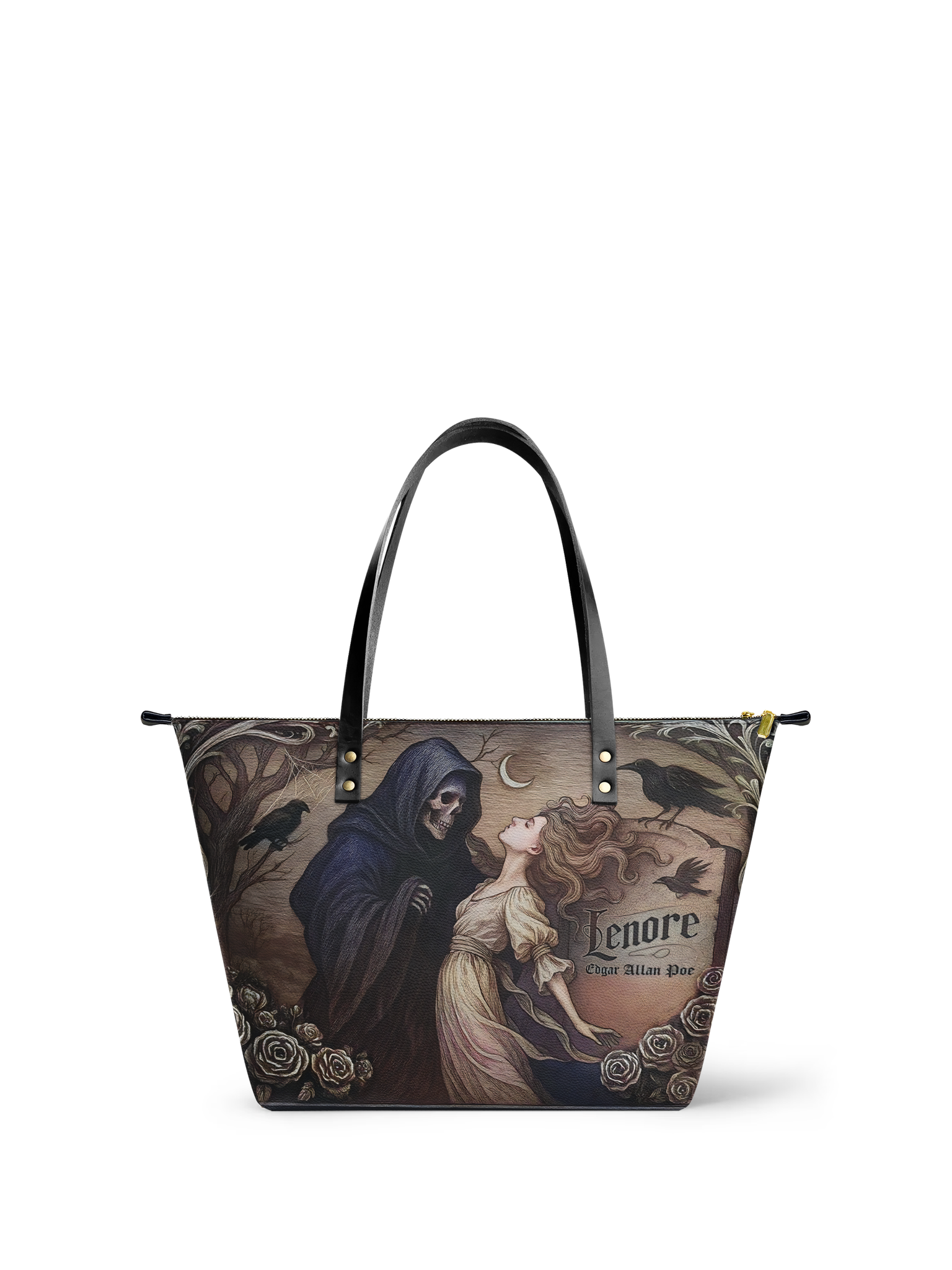 "Lenore" Leather Tote Bag
