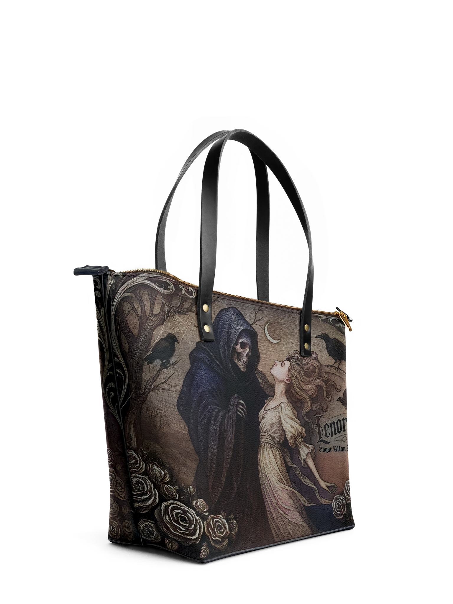 "Lenore" Leather Tote Bag